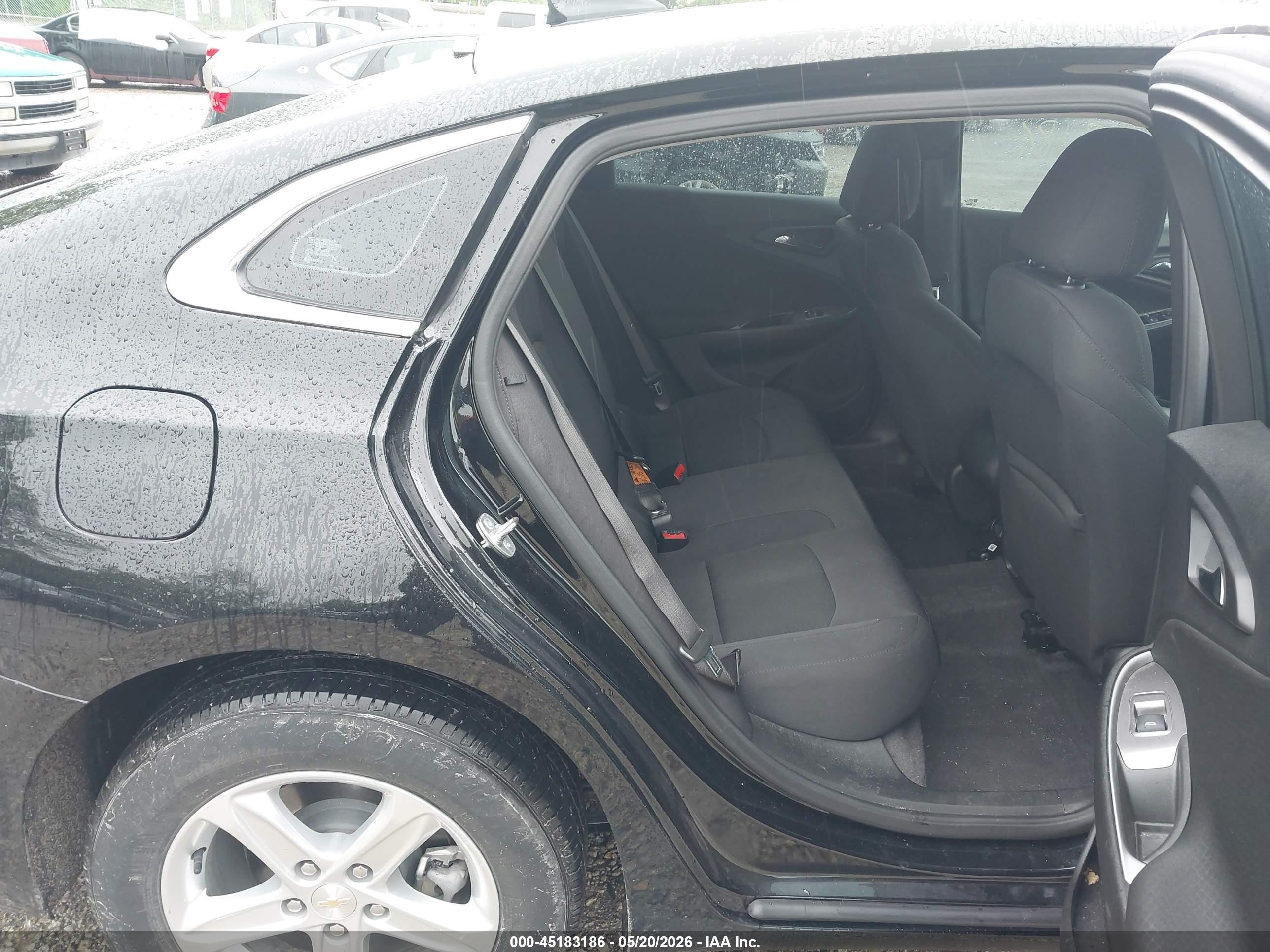 2025 Chevrolet Malibu Fwd Ls Black vin: 1G1ZB5ST0SF103613