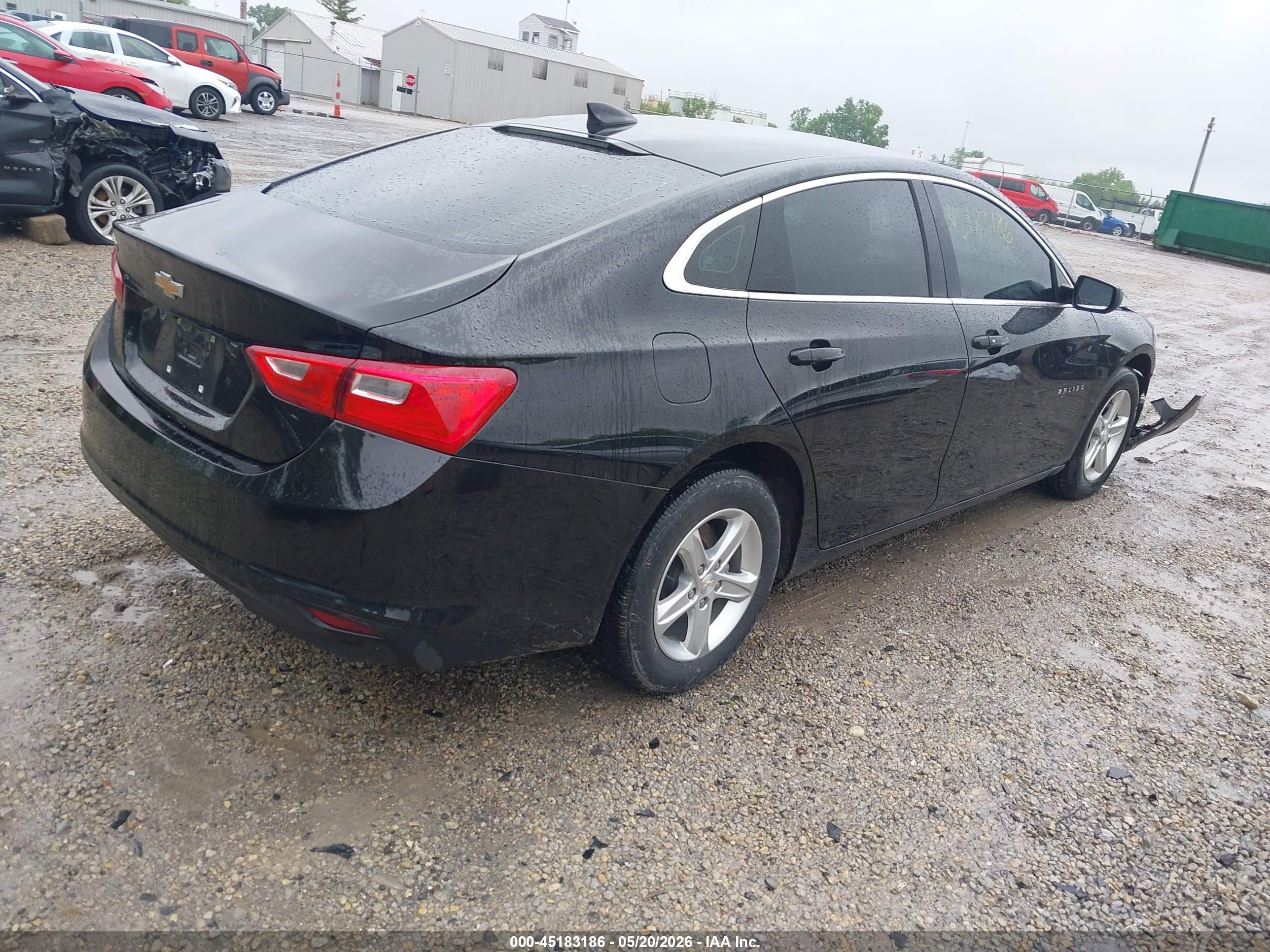 2025 Chevrolet Malibu Fwd Ls Black vin: 1G1ZB5ST0SF103613