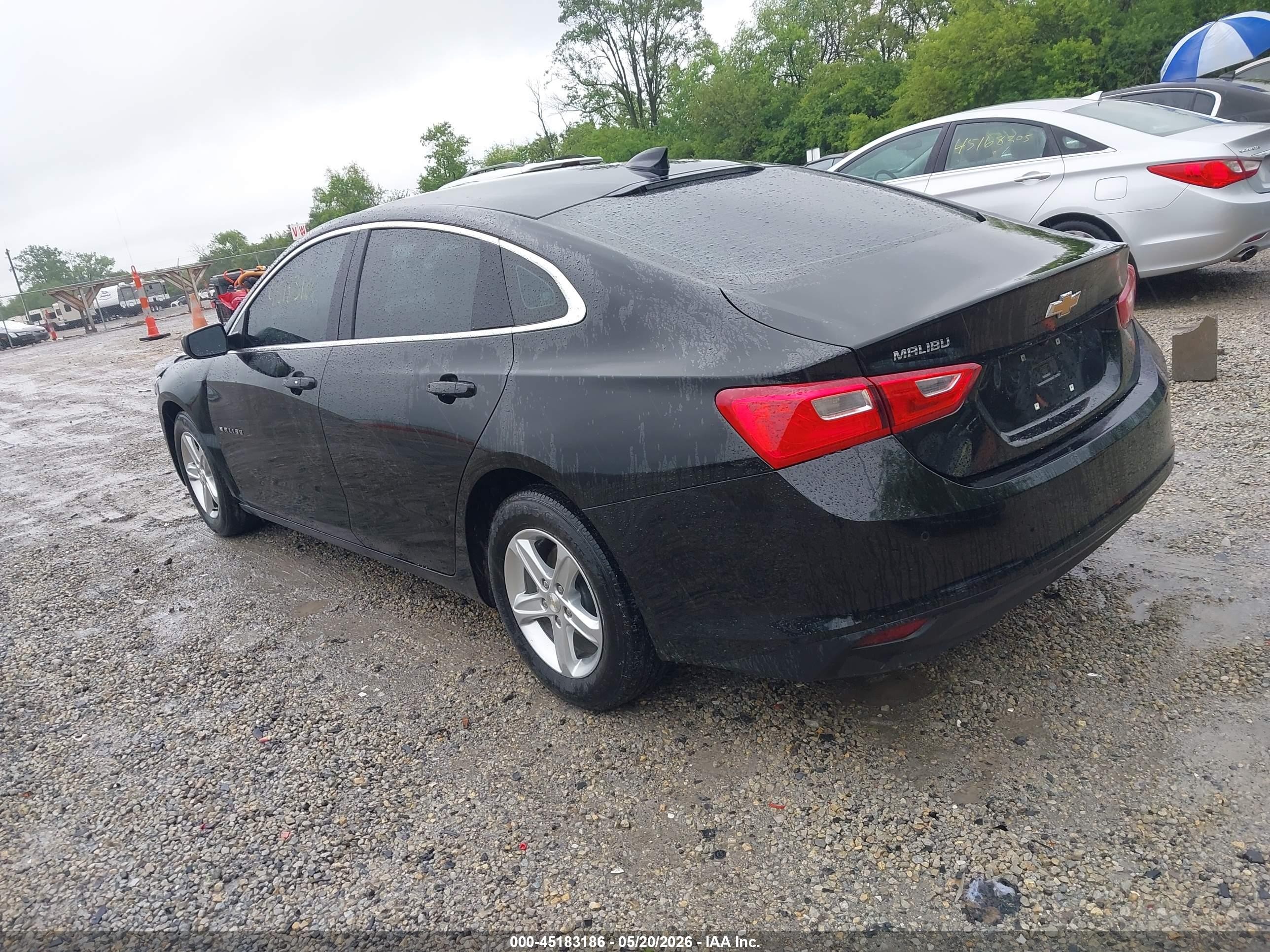 2025 Chevrolet Malibu Fwd Ls Black vin: 1G1ZB5ST0SF103613