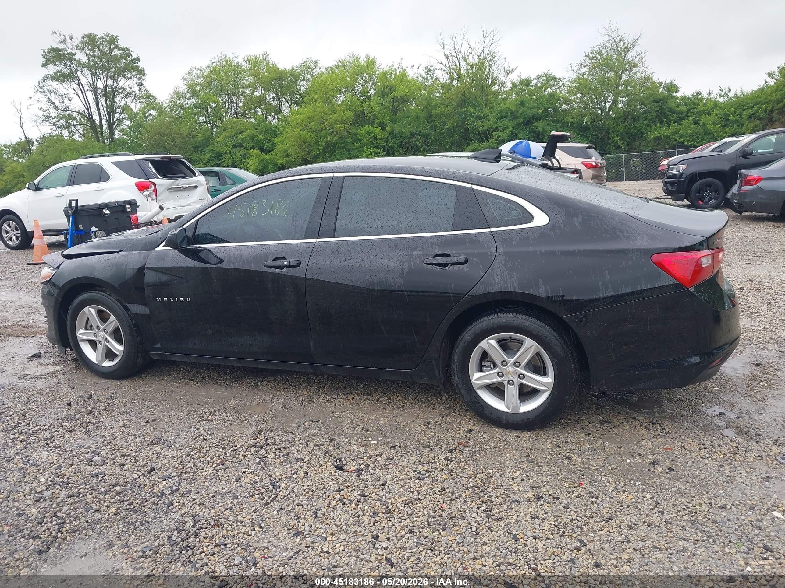 2025 Chevrolet Malibu Fwd Ls Black vin: 1G1ZB5ST0SF103613