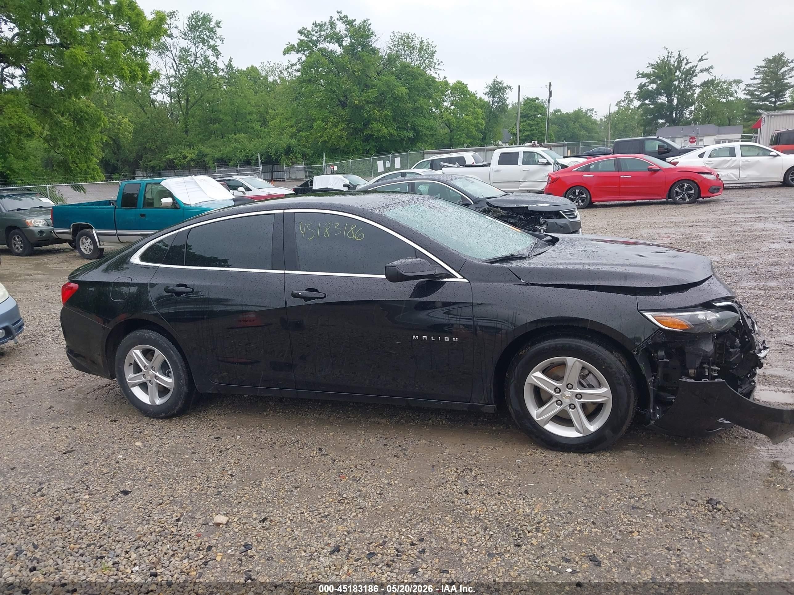 2025 Chevrolet Malibu Fwd Ls Black vin: 1G1ZB5ST0SF103613