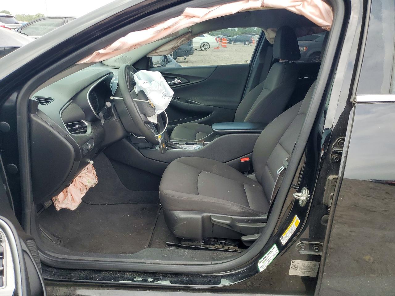 2018 Chevrolet Malibu Ls Black vin: 1G1ZB5ST1JF152687