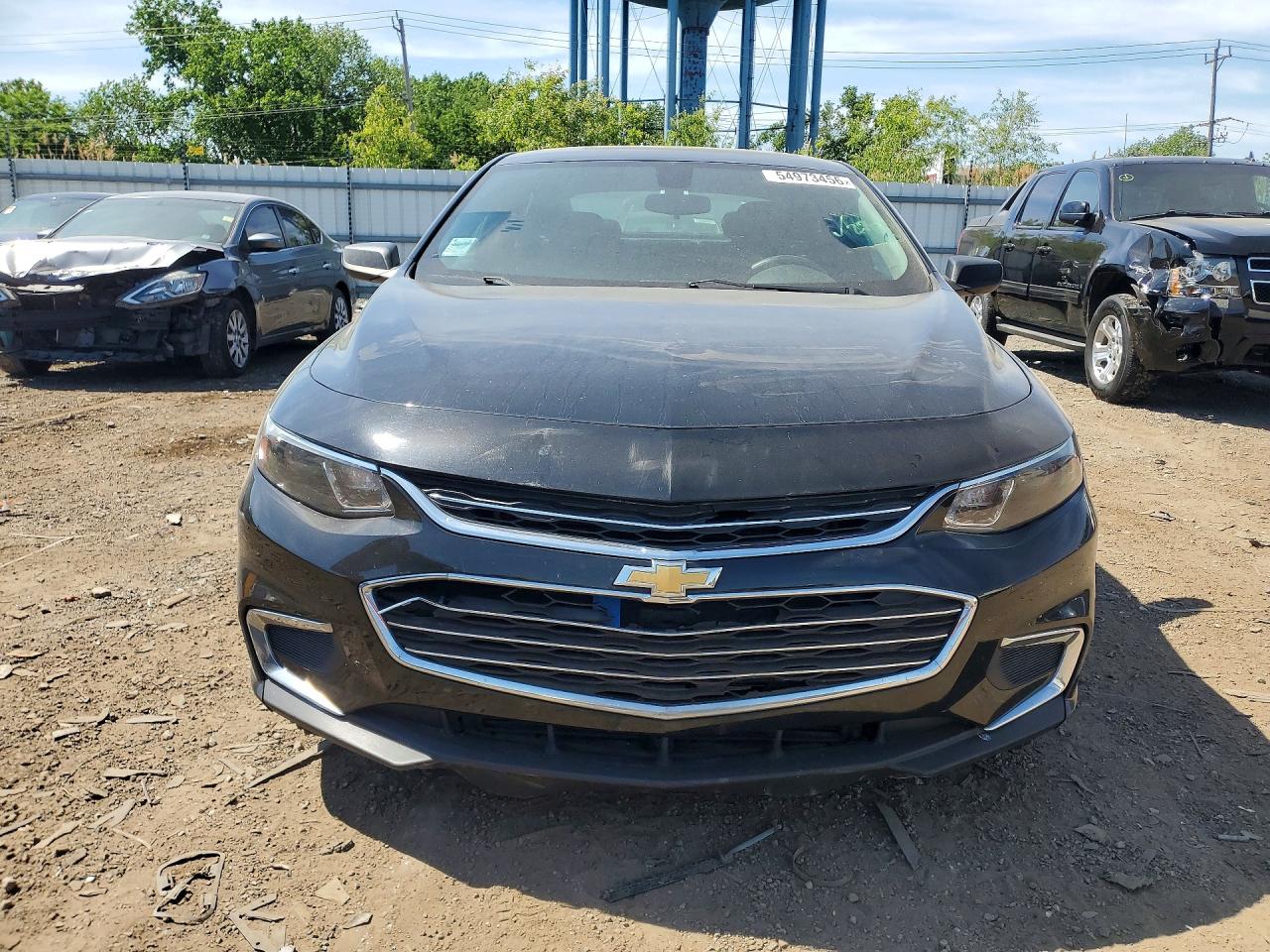 2018 Chevrolet Malibu Ls Black vin: 1G1ZB5ST1JF278077