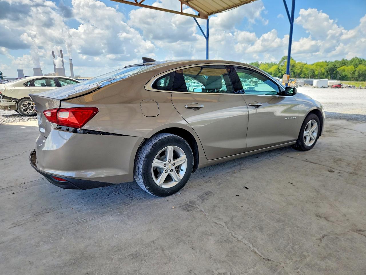 2022 Chevrolet Malibu Ls Gray vin: 1G1ZB5ST1NF191060