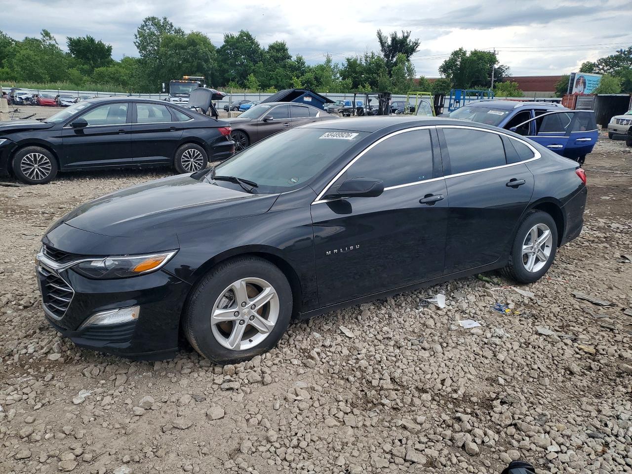 2024 Chevrolet Malibu Ls Black vin: 1G1ZB5ST1RF239212