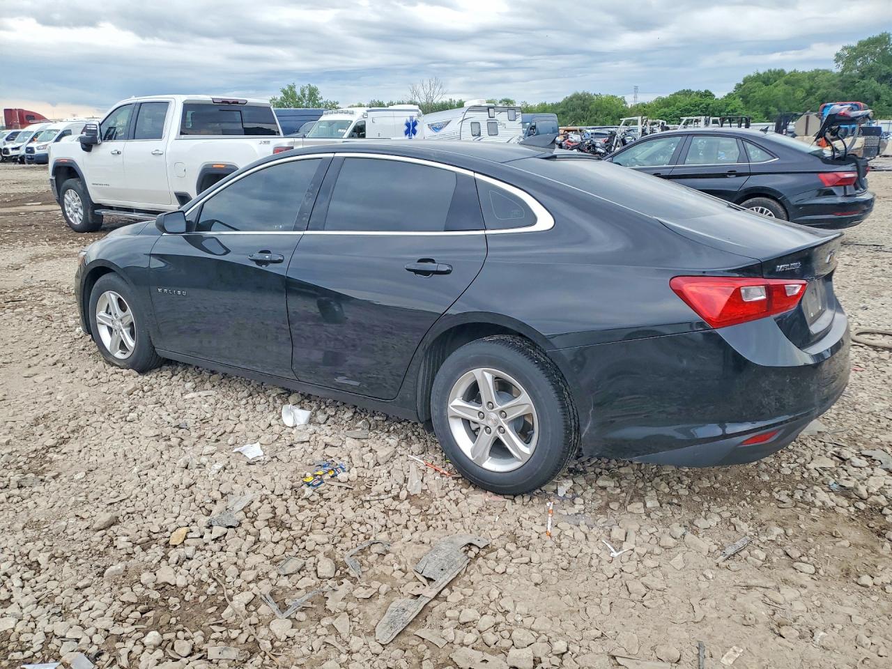 2024 Chevrolet Malibu Ls Black vin: 1G1ZB5ST1RF239212