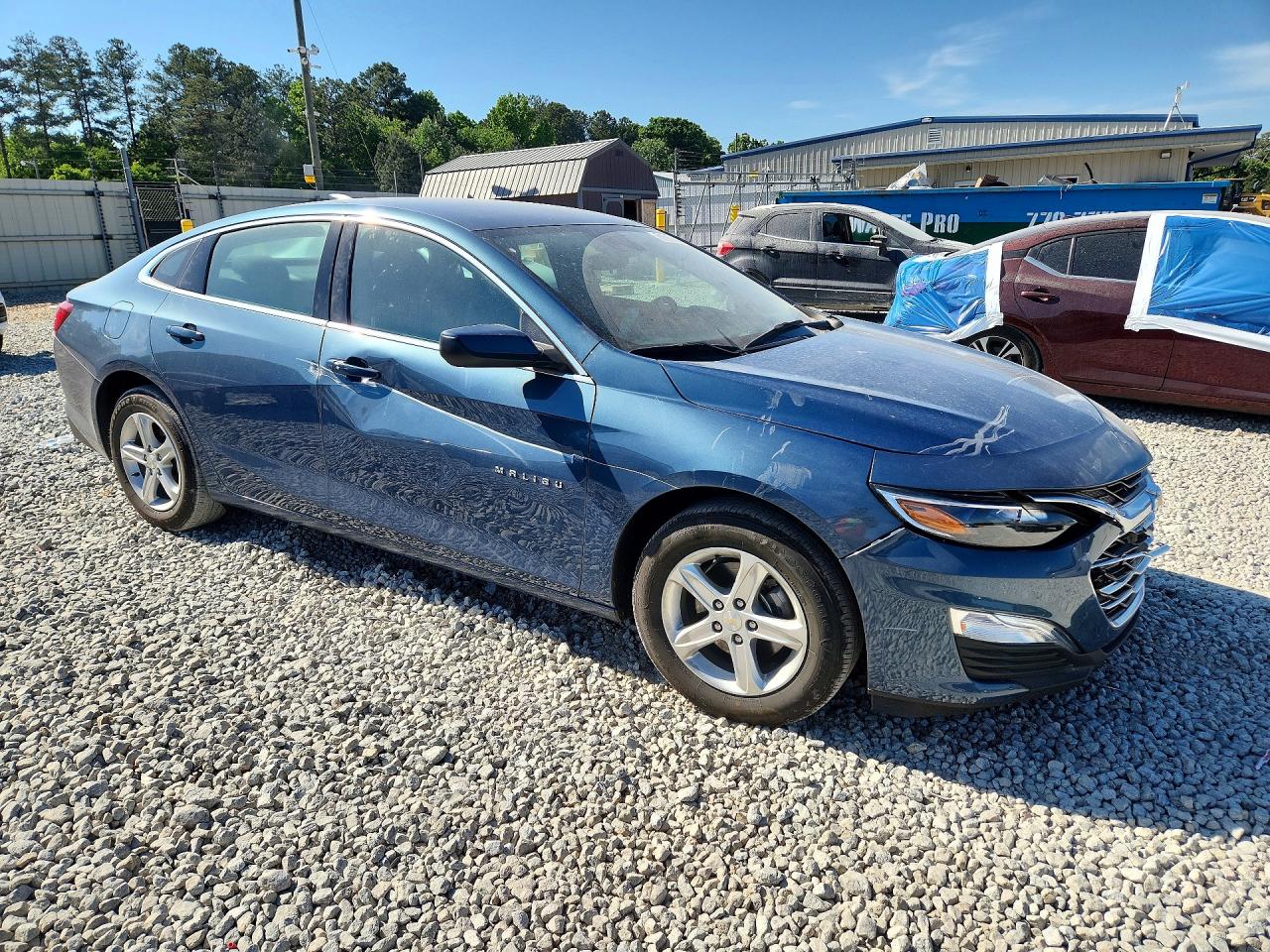 2025 Chevrolet Malibu Ls Синий vin: 1G1ZB5ST1SF101417