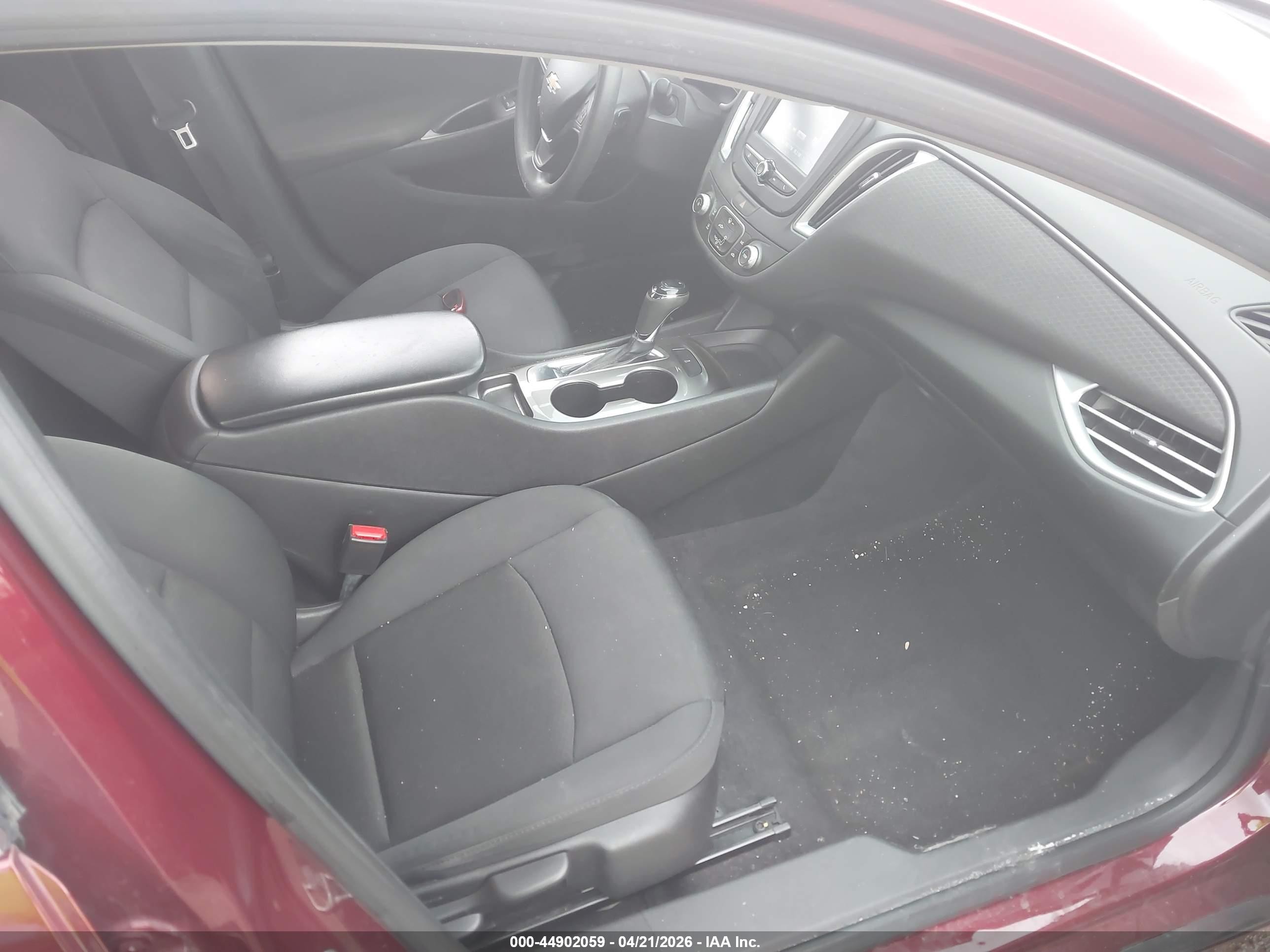 2016 Chevrolet Malibu Ls Maroon vin: 1G1ZB5ST2GF324119