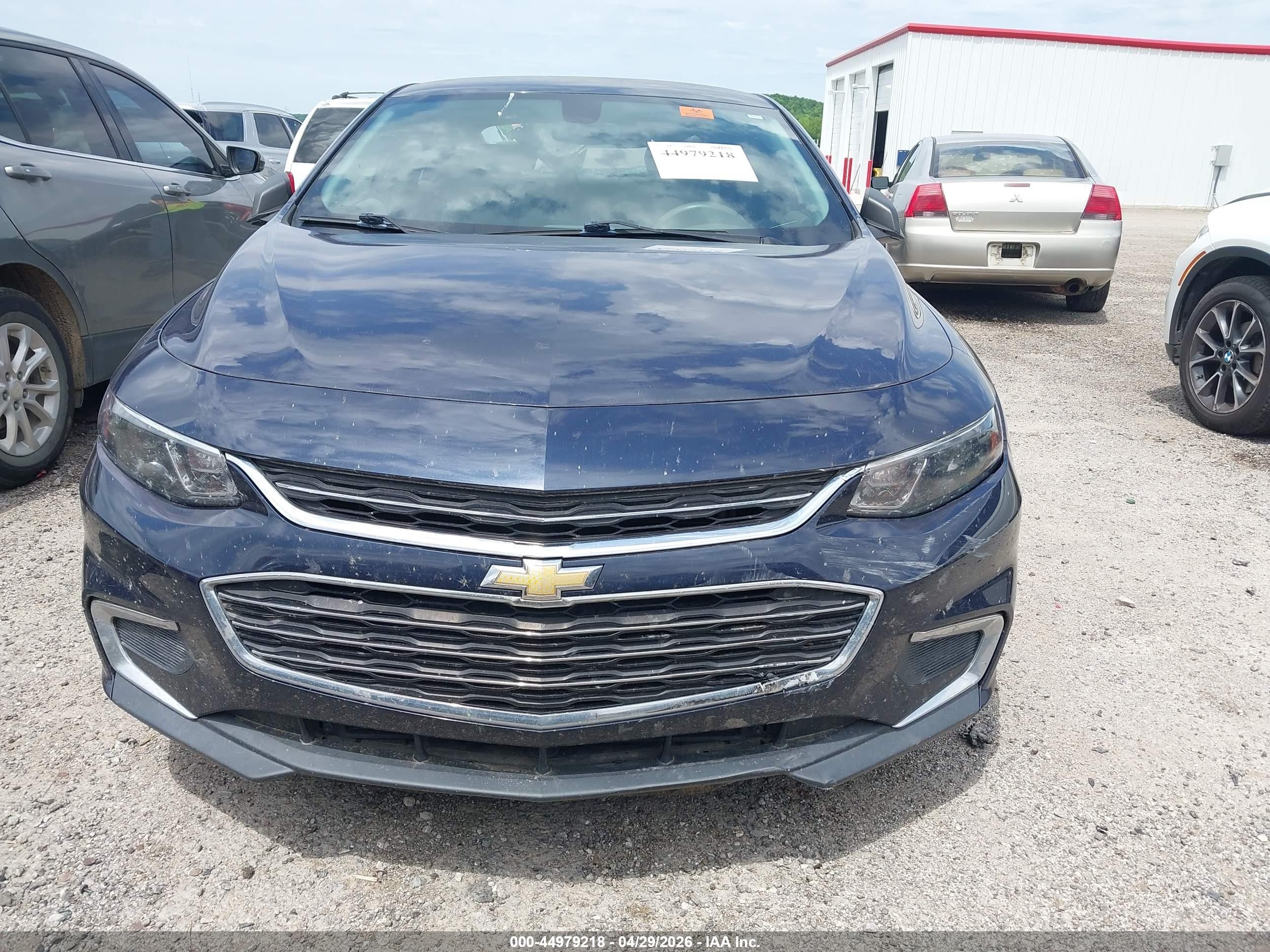 2018 Chevrolet Malibu 1ls Dark Blue vin: 1G1ZB5ST2JF178070