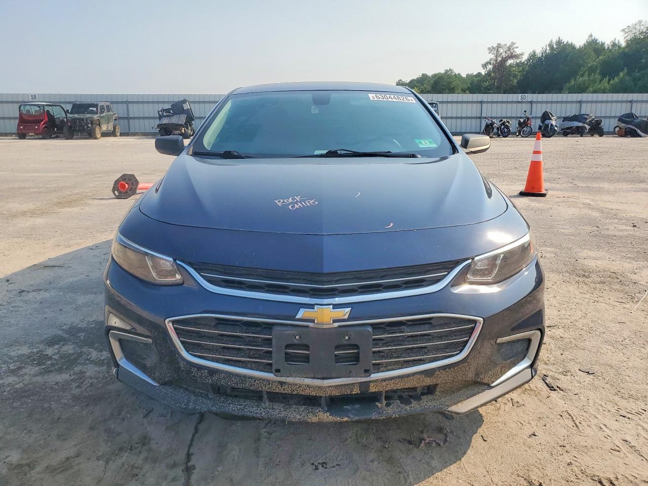 2018 Chevrolet Malibu Ls Синий vin: 1G1ZB5ST2JF188663