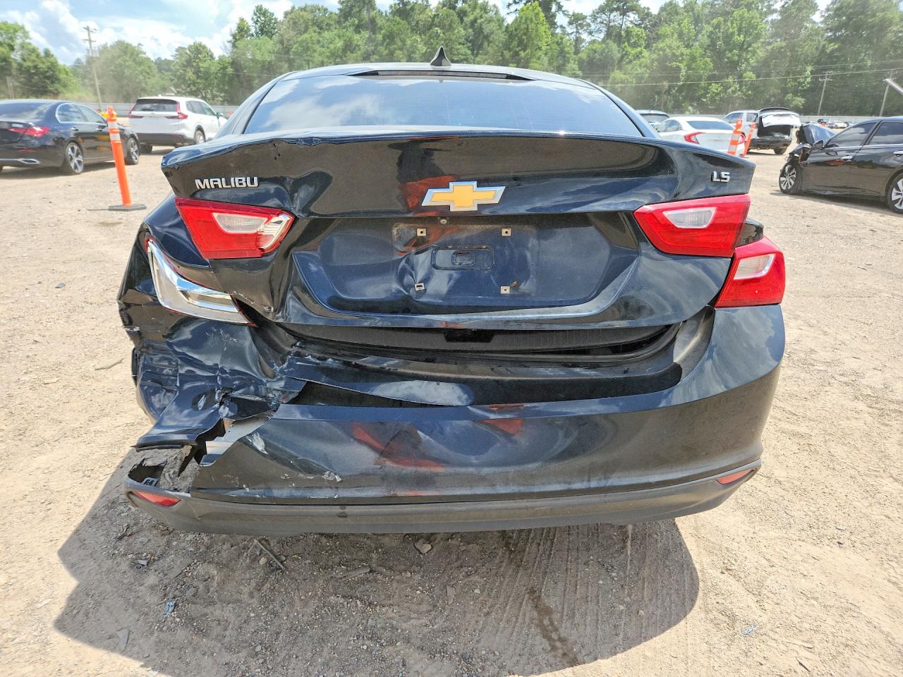 2018 Chevrolet Malibu Ls Black vin: 1G1ZB5ST2JF269842