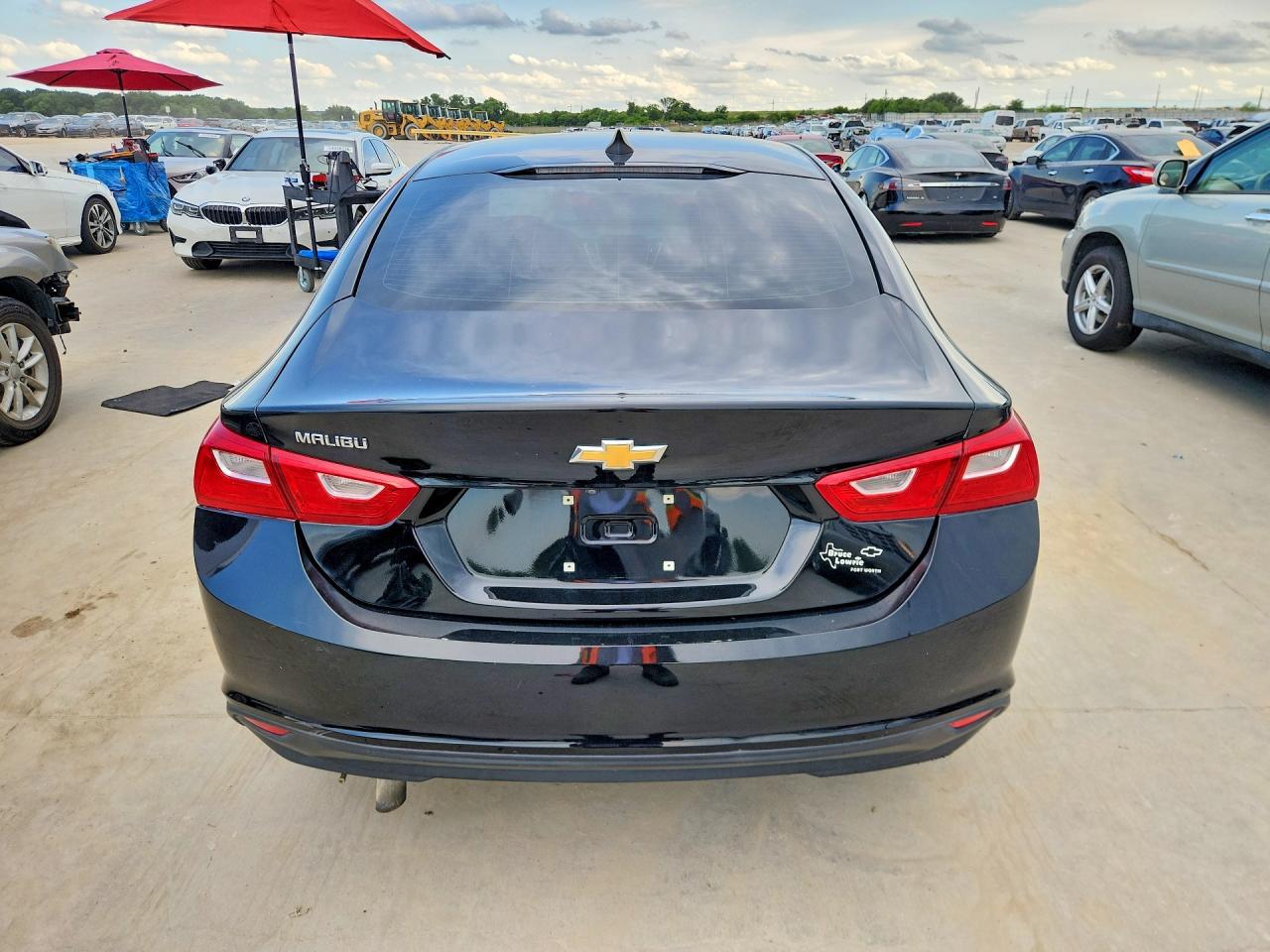 2019 Chevrolet Malibu Ls Black vin: 1G1ZB5ST2KF187966