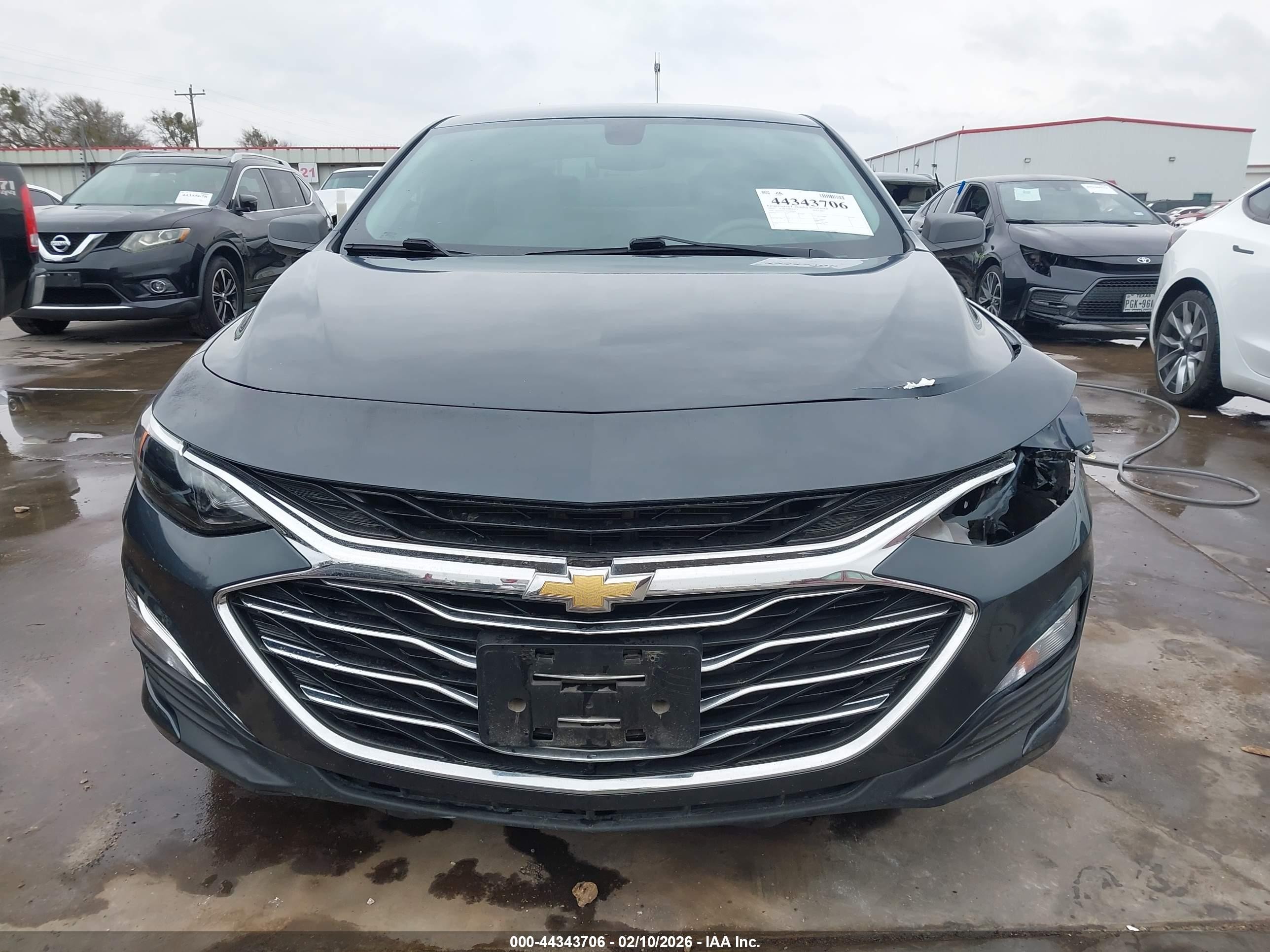 2020 Chevrolet Malibu Fwd Ls Gray vin: 1G1ZB5ST2LF080899