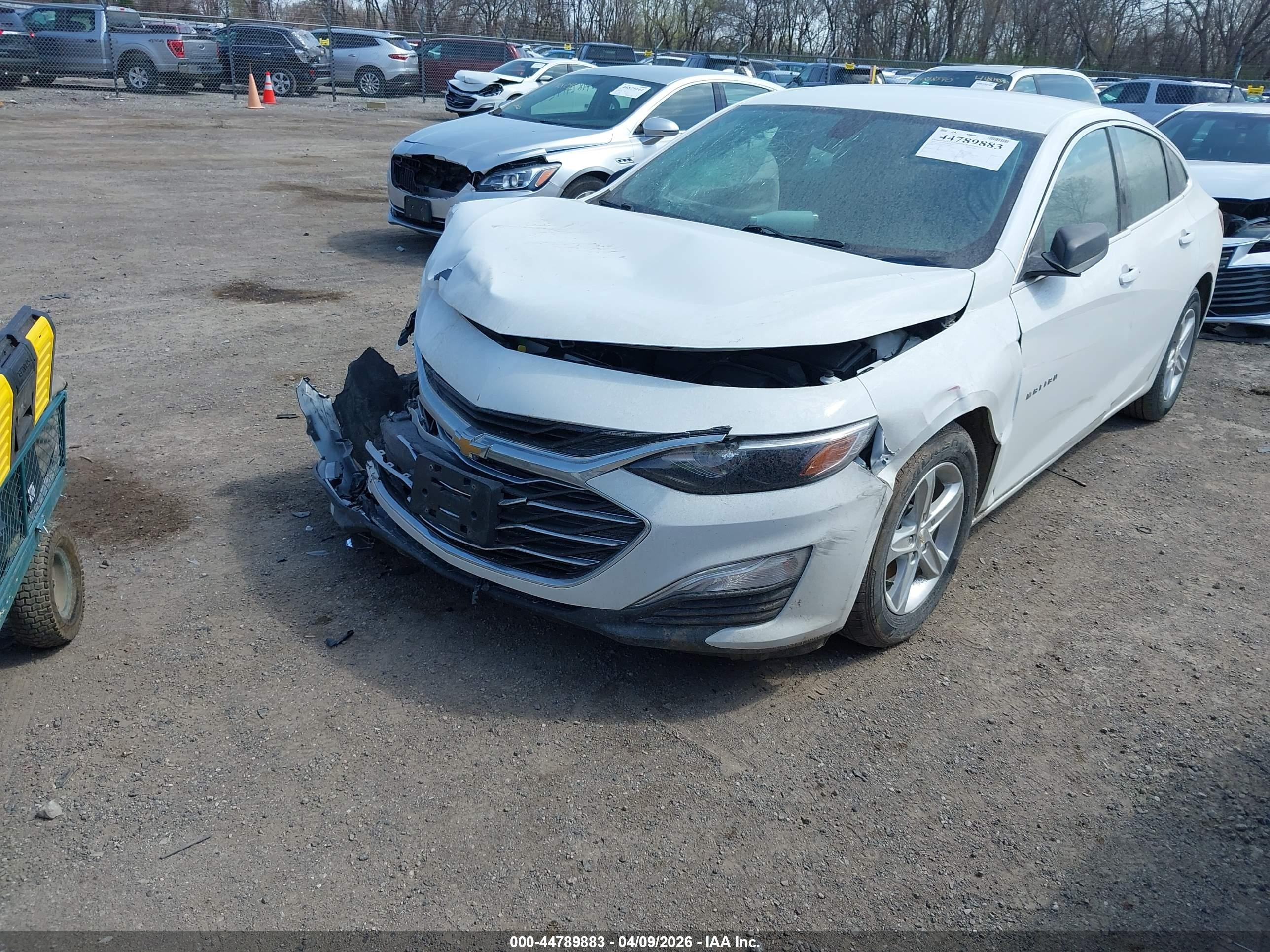 2022 Chevrolet Malibu Fwd Ls White vin: 1G1ZB5ST2NF170542