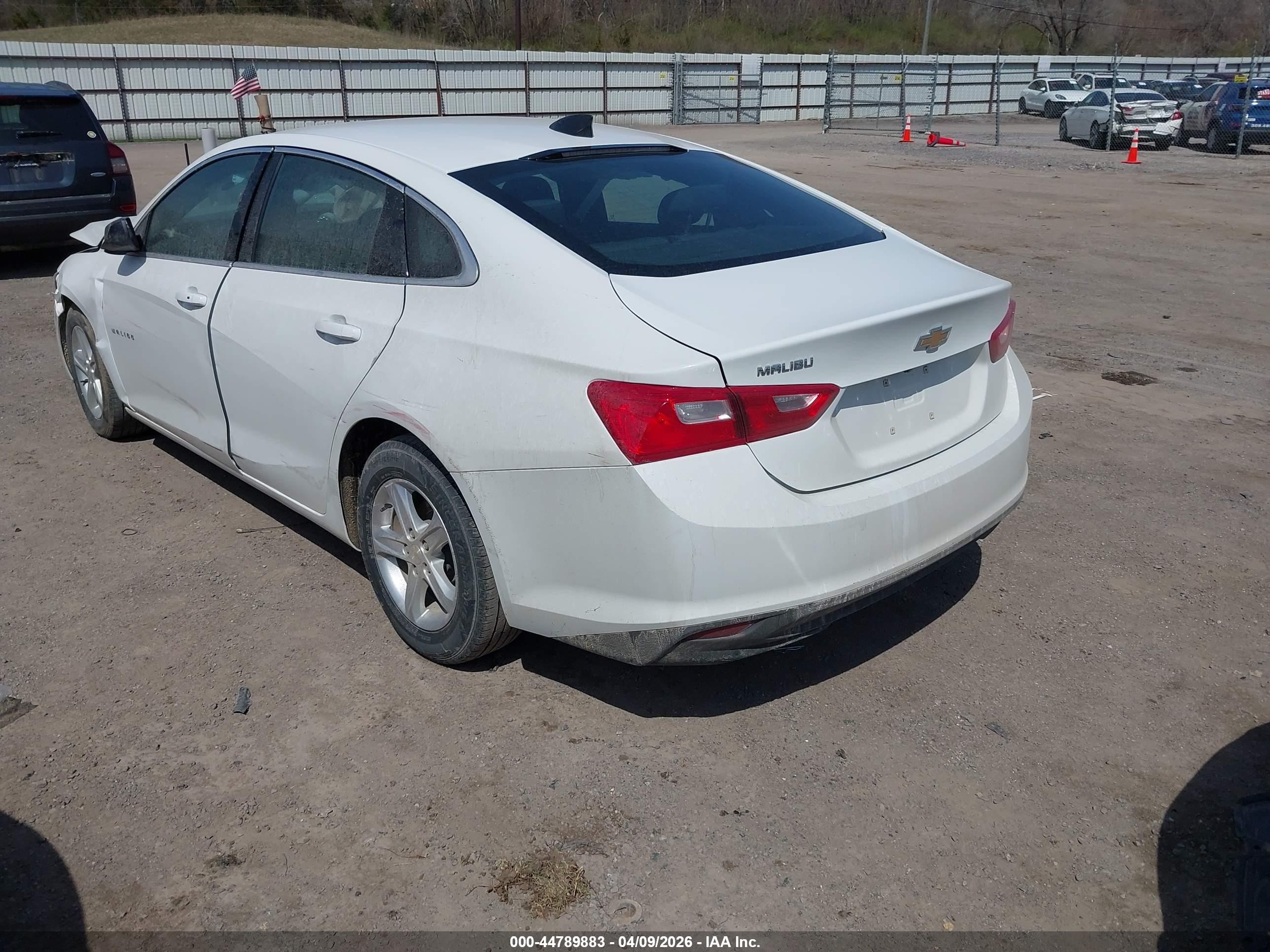 2022 Chevrolet Malibu Fwd Ls White vin: 1G1ZB5ST2NF170542