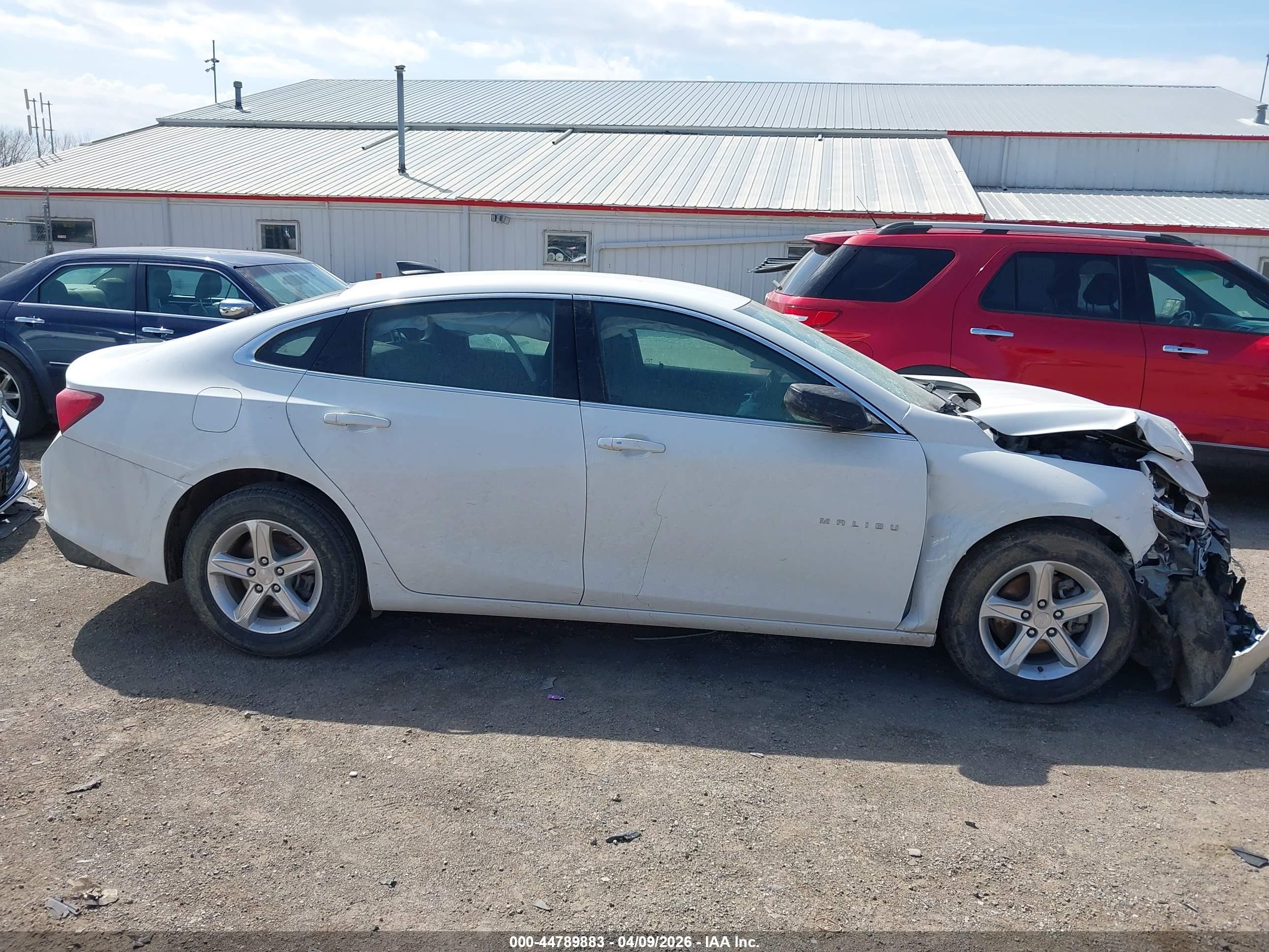 2022 Chevrolet Malibu Fwd Ls White vin: 1G1ZB5ST2NF170542