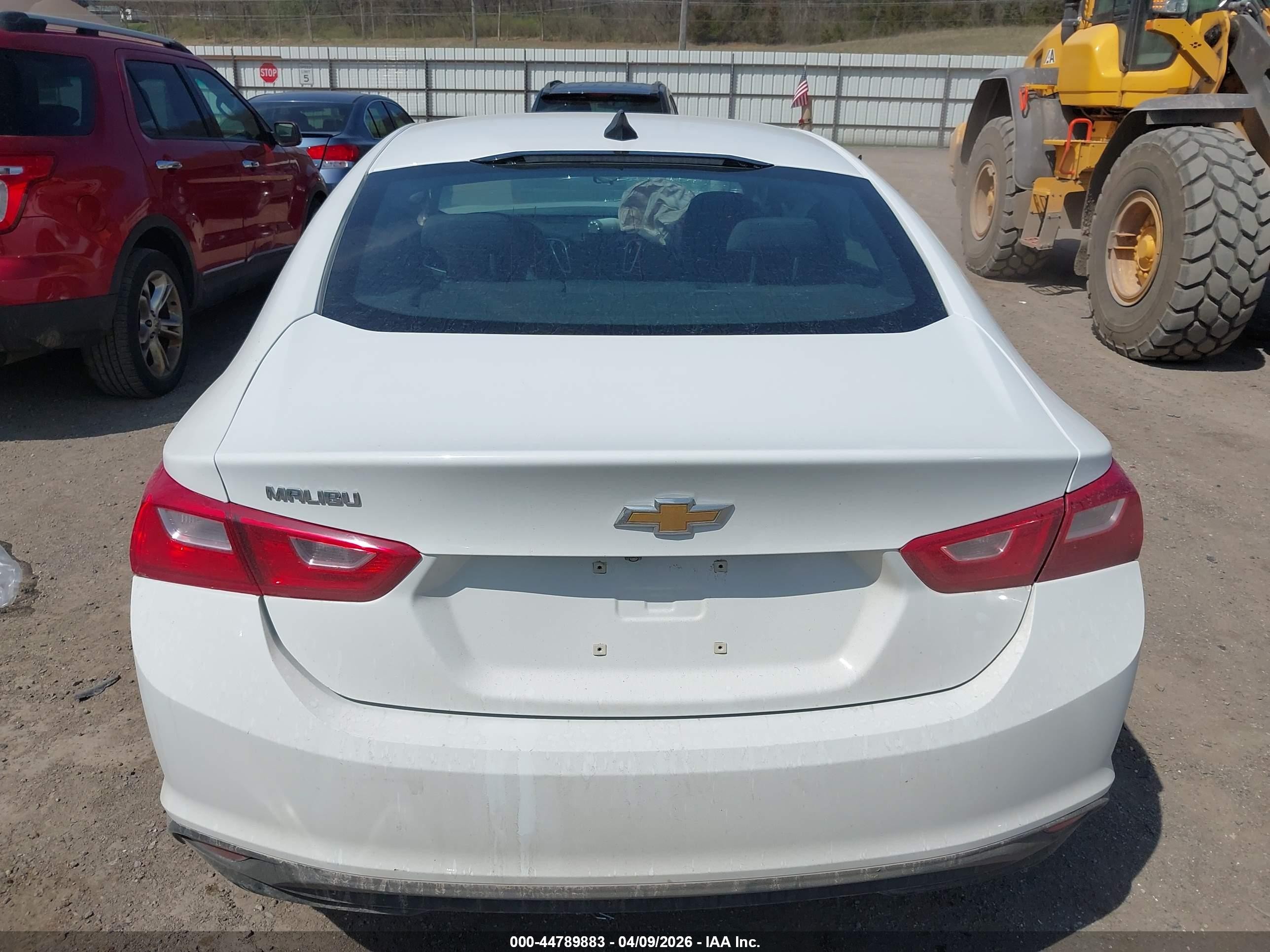 2022 Chevrolet Malibu Fwd Ls White vin: 1G1ZB5ST2NF170542