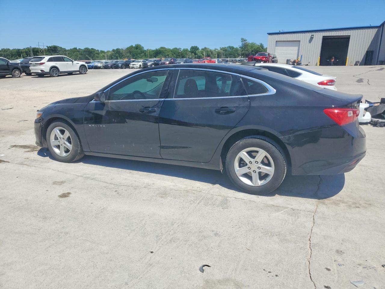 2020 Chevrolet Malibu Ls Black vin: 1G1ZB5ST3LF148949