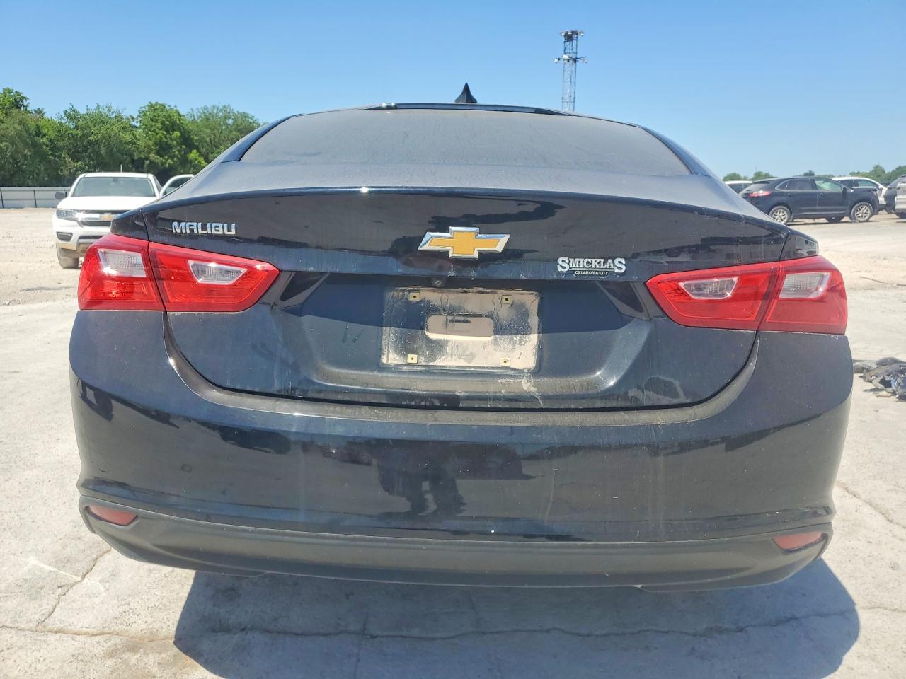 2020 Chevrolet Malibu Ls Black vin: 1G1ZB5ST3LF148949