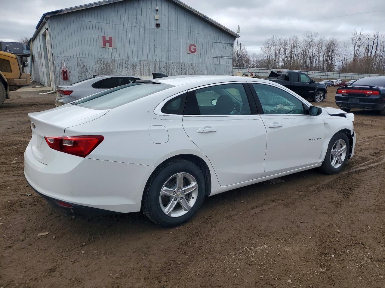 2020 Chevrolet Malibu Ls Белый vin: 1G1ZB5ST4LF129293
