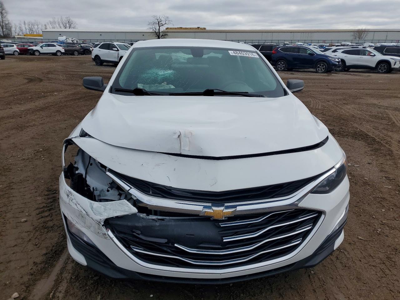 2020 Chevrolet Malibu Ls Белый vin: 1G1ZB5ST4LF129293
