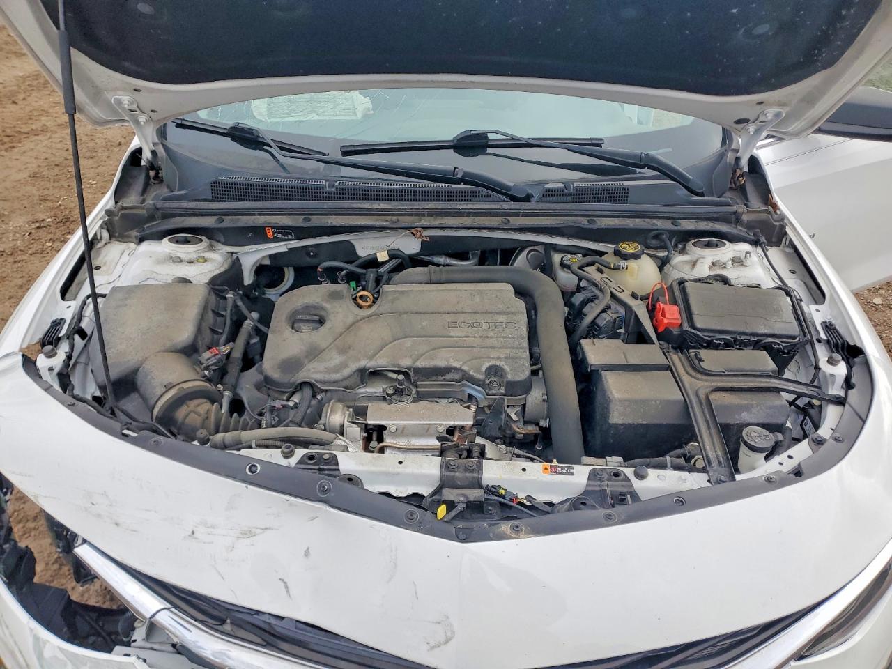 2020 Chevrolet Malibu Ls Белый vin: 1G1ZB5ST4LF129293