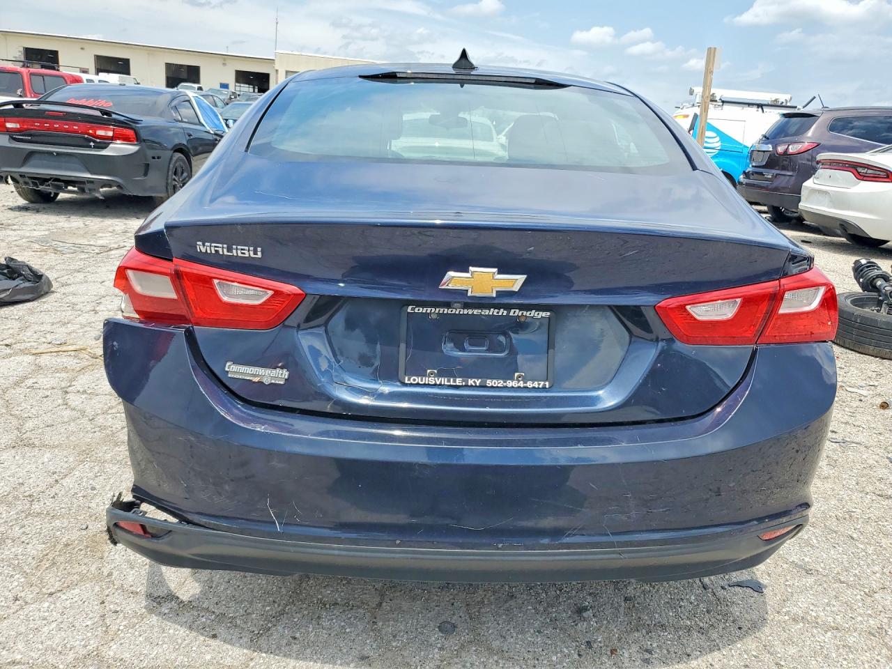 2018 Chevrolet Malibu Ls Blue vin: 1G1ZB5ST5JF180654