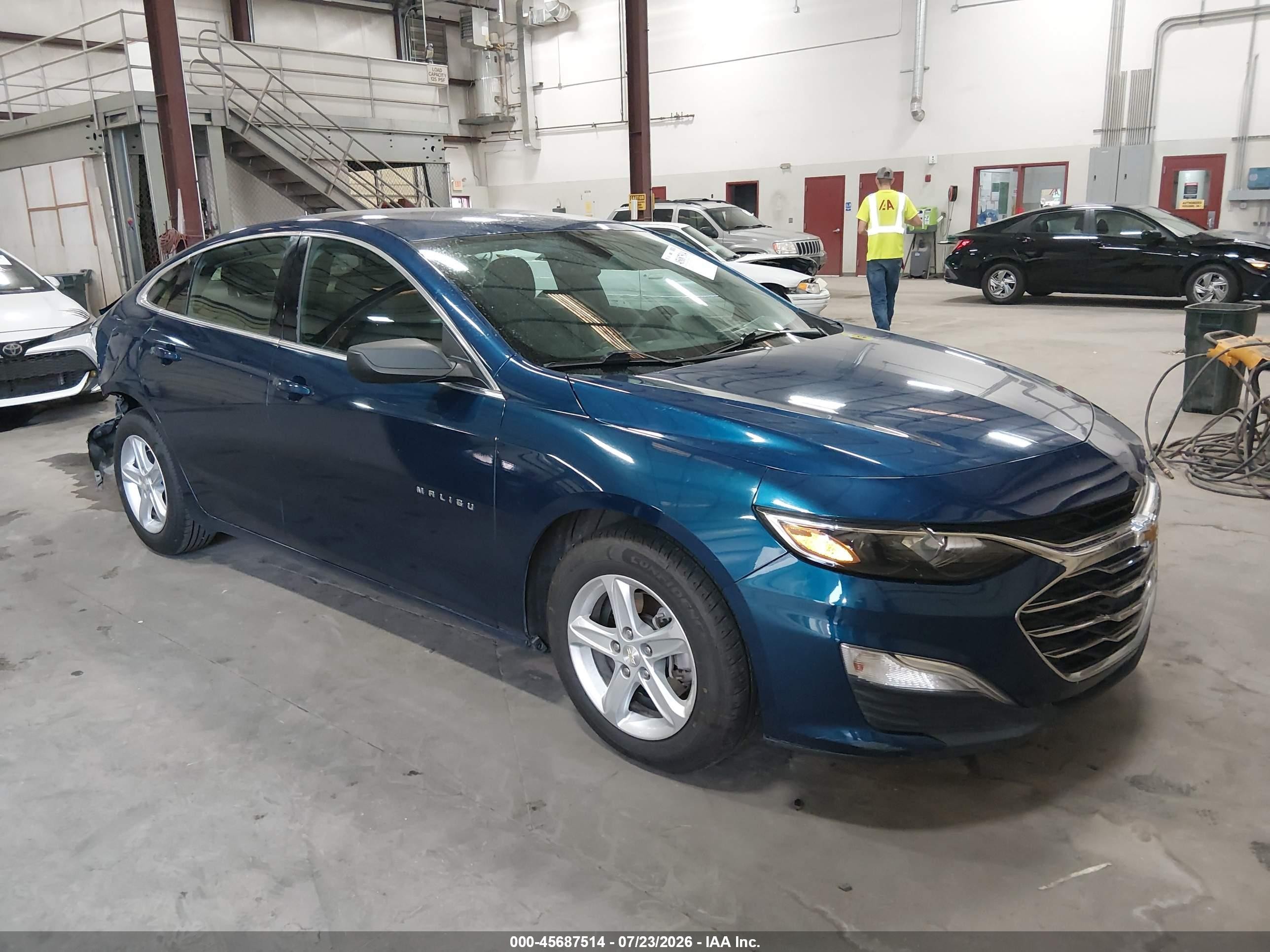 2019 Chevrolet Malibu 1ls Blue vin: 1G1ZB5ST5KF129432