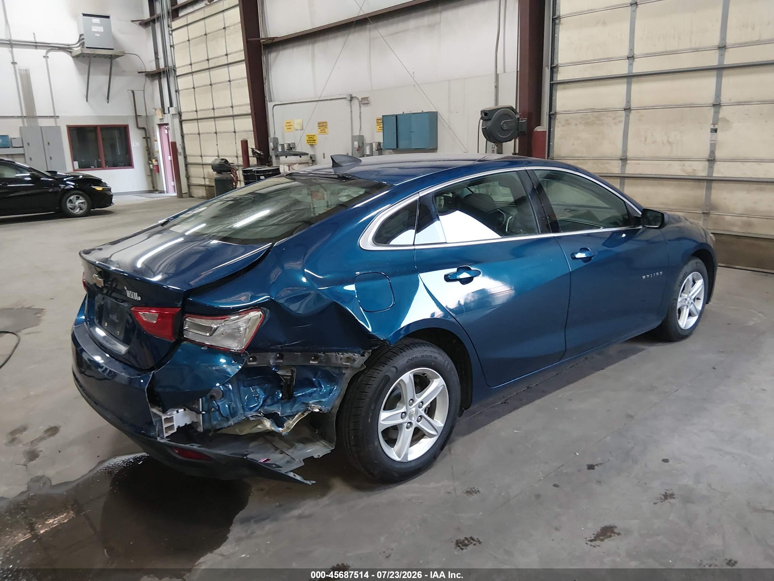 2019 Chevrolet Malibu 1ls Blue vin: 1G1ZB5ST5KF129432
