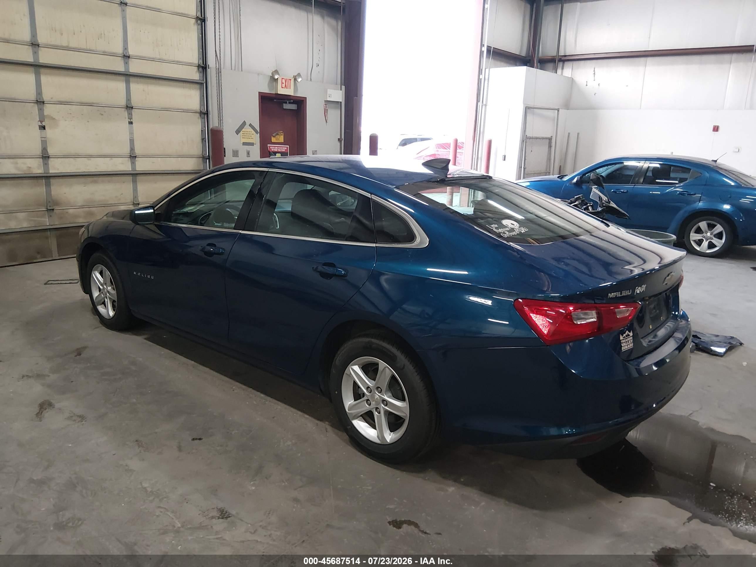 2019 Chevrolet Malibu 1ls Blue vin: 1G1ZB5ST5KF129432