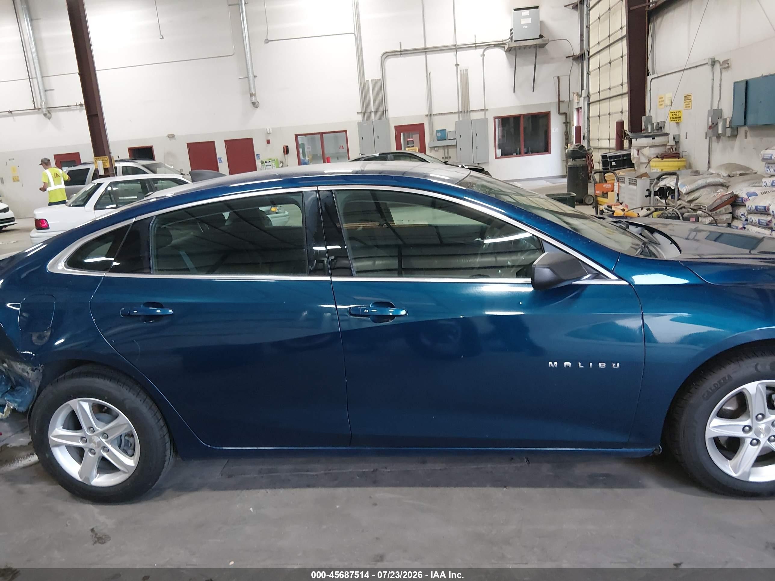 2019 Chevrolet Malibu 1ls Blue vin: 1G1ZB5ST5KF129432