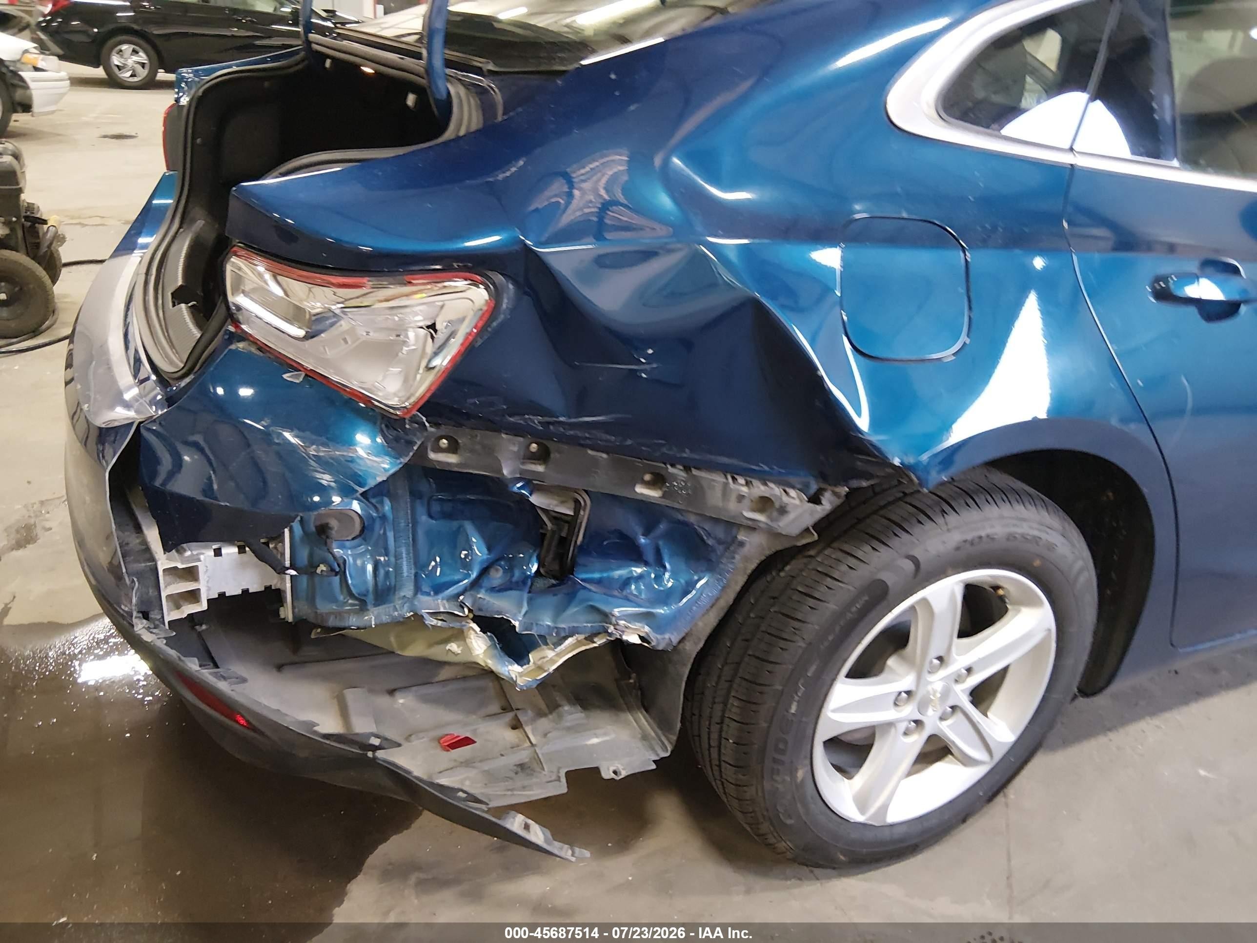 2019 Chevrolet Malibu 1ls Blue vin: 1G1ZB5ST5KF129432