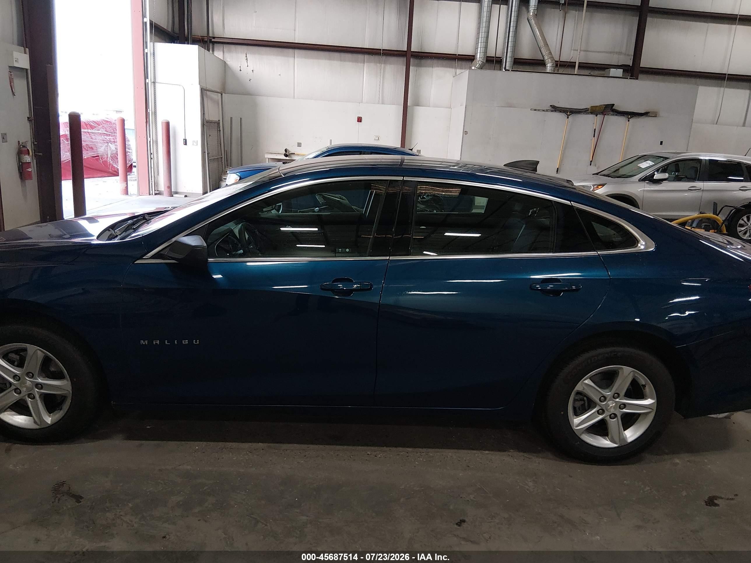 2019 Chevrolet Malibu 1ls Blue vin: 1G1ZB5ST5KF129432