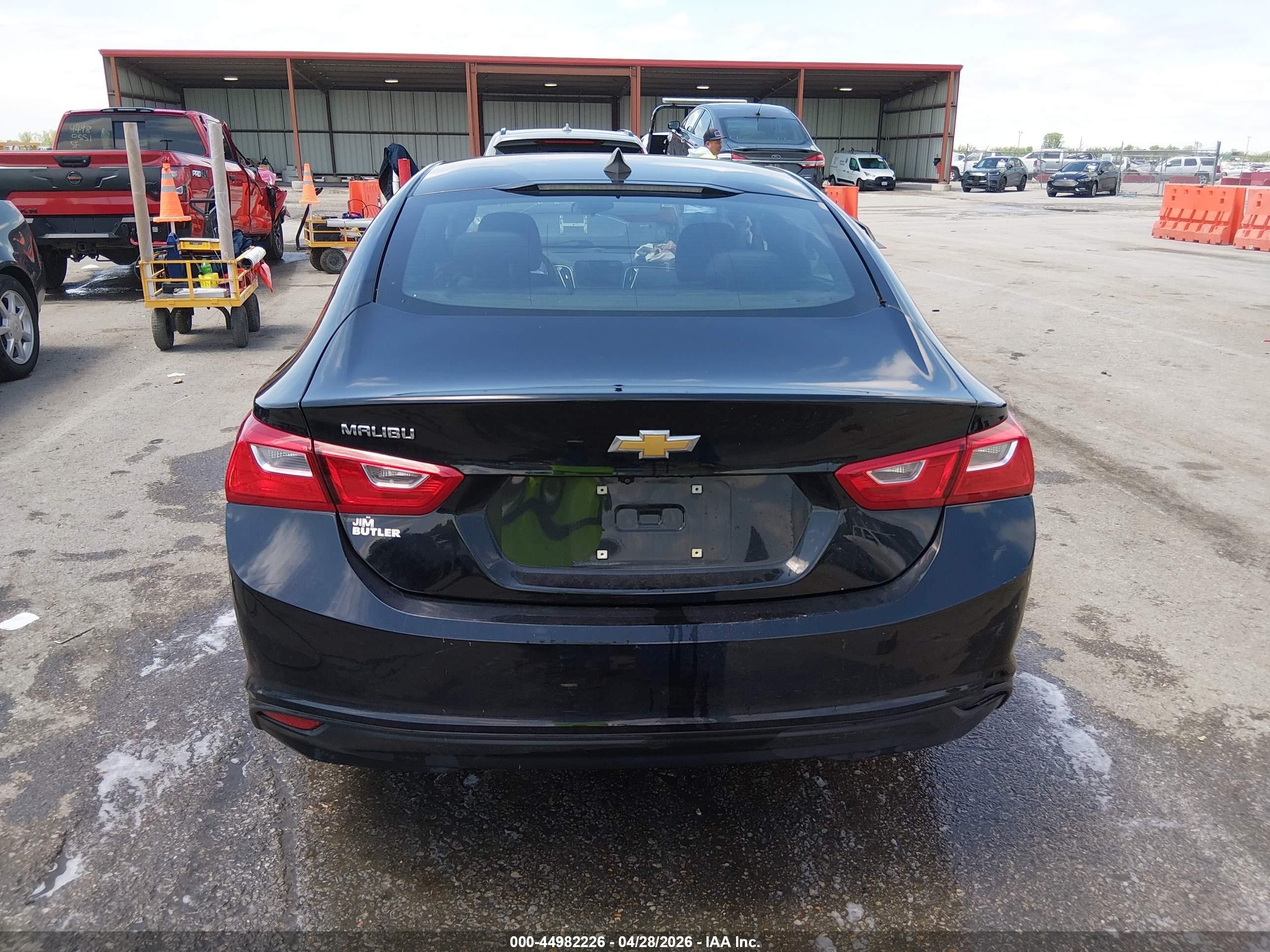 2020 Chevrolet Malibu Fwd Ls Черный vin: 1G1ZB5ST5LF005338