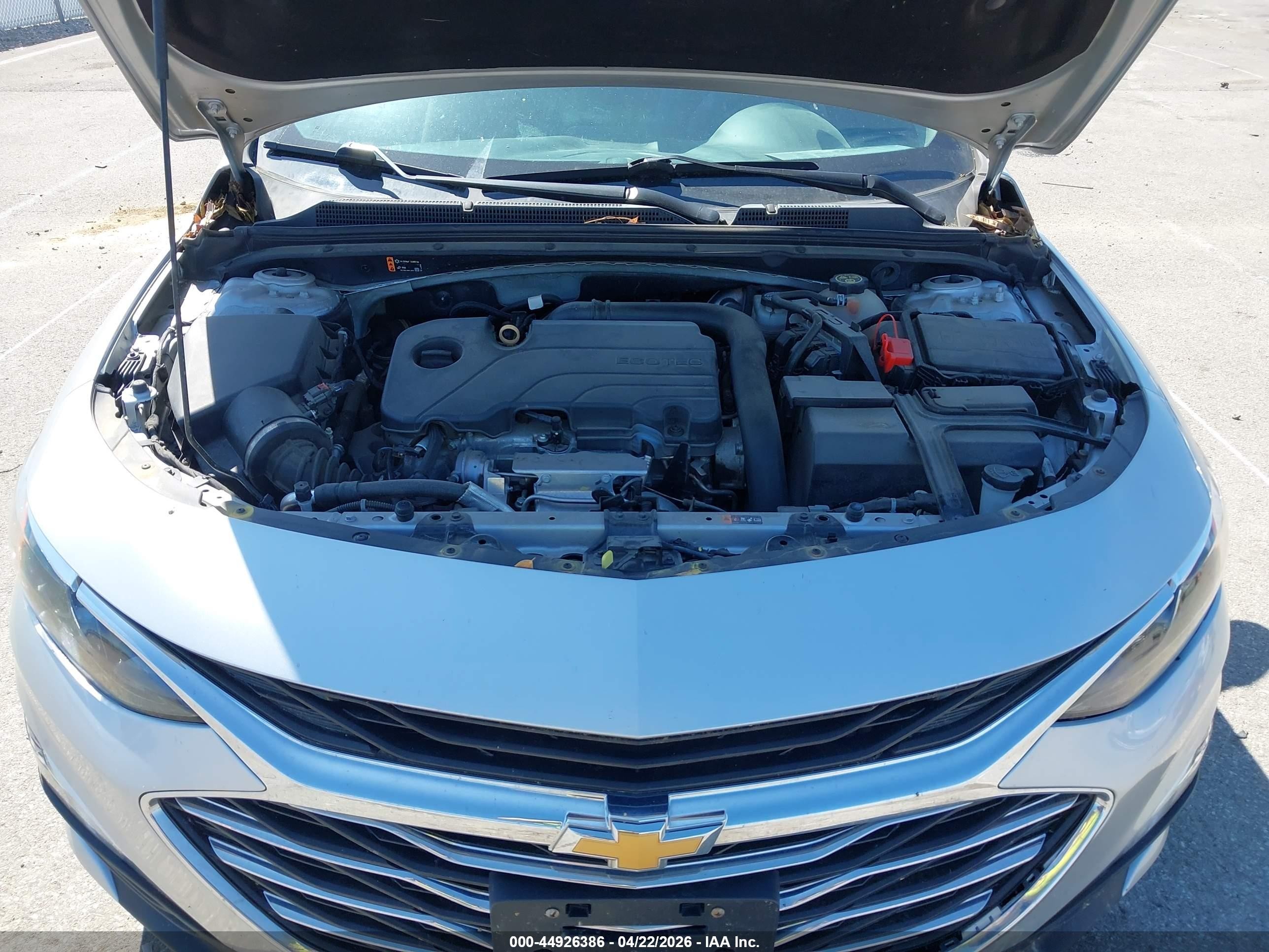 2021 Chevrolet Malibu Fwd Ls Серебряный vin: 1G1ZB5ST5MF023663