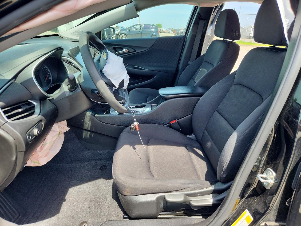 2022 Chevrolet Malibu Ls Black vin: 1G1ZB5ST5NF209818