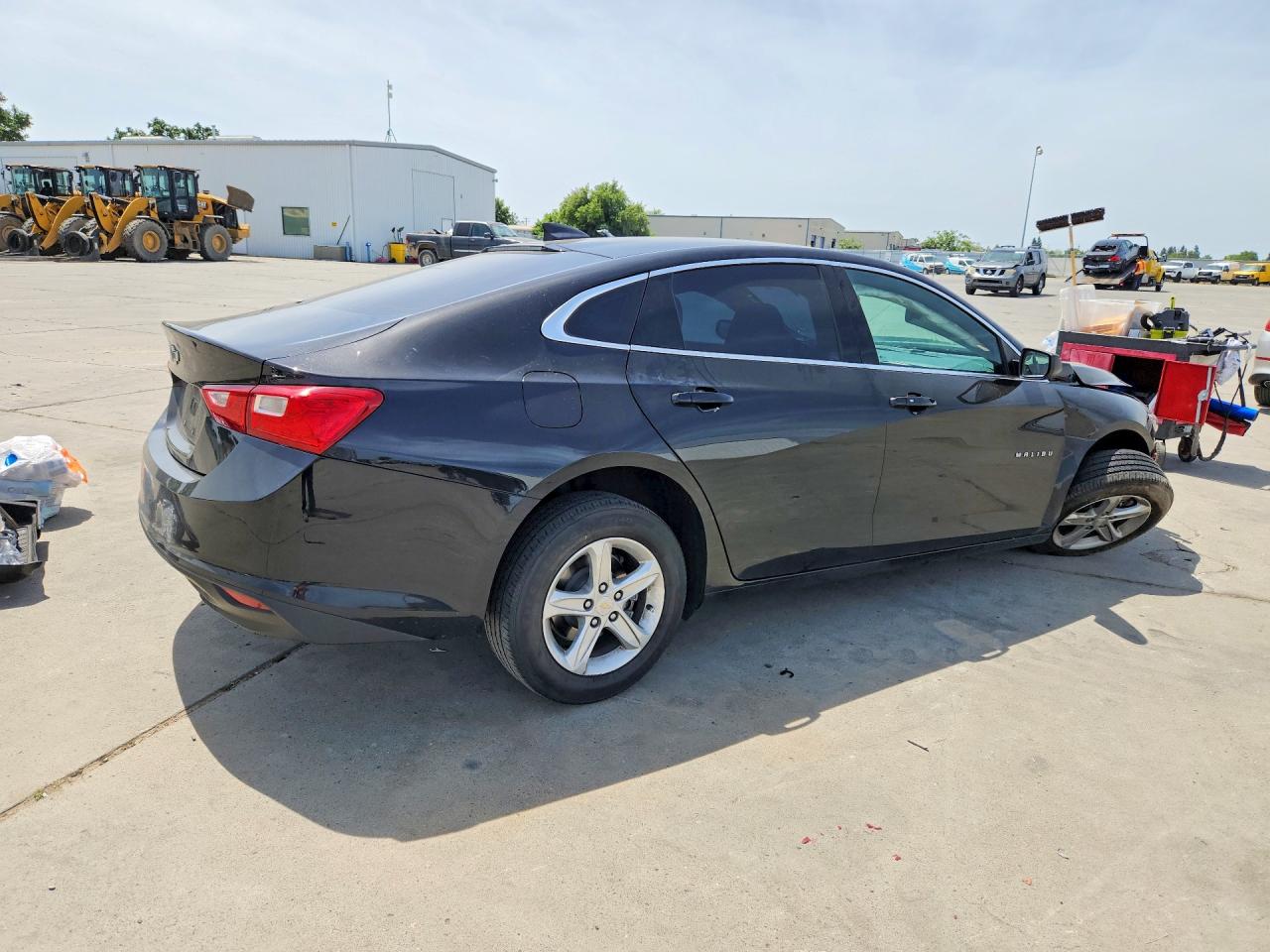 2022 Chevrolet Malibu Ls Black vin: 1G1ZB5ST5NF209818
