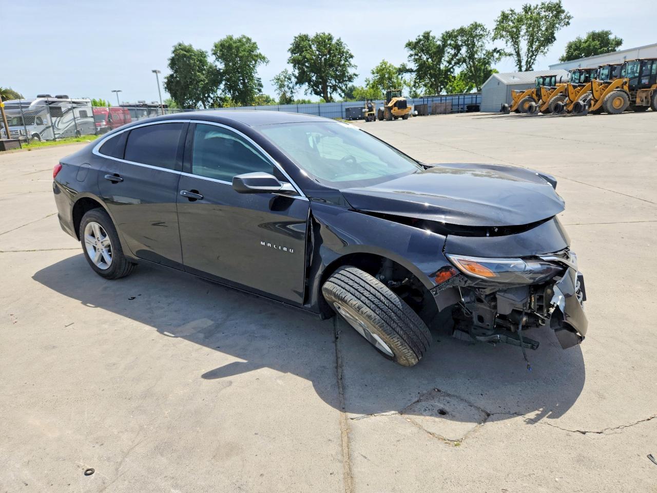 2022 Chevrolet Malibu Ls Black vin: 1G1ZB5ST5NF209818