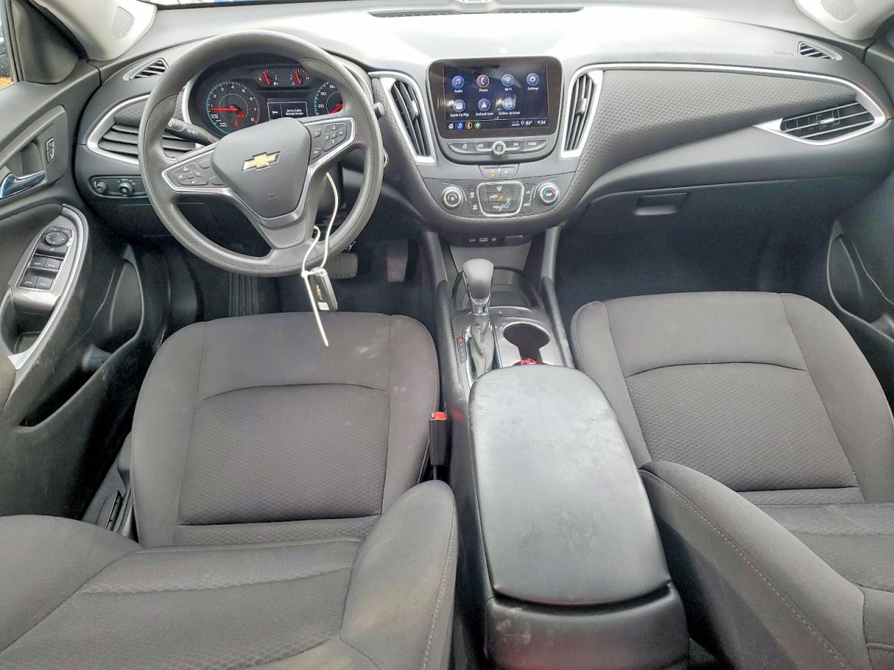 2022 Chevrolet Malibu Ls Black vin: 1G1ZB5ST5NF211830