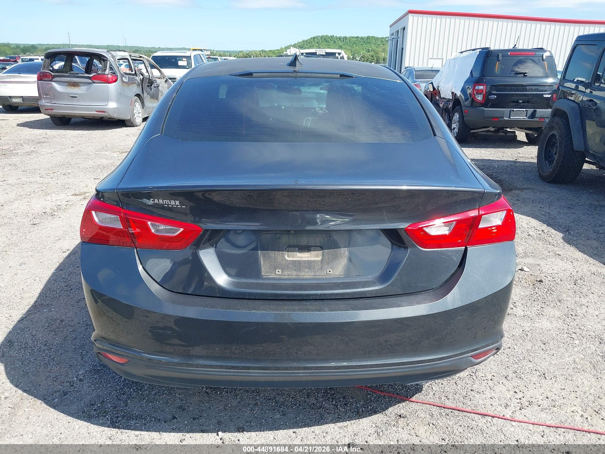 2017 Chevrolet Malibu Ls Gray vin: 1G1ZB5ST6HF250804