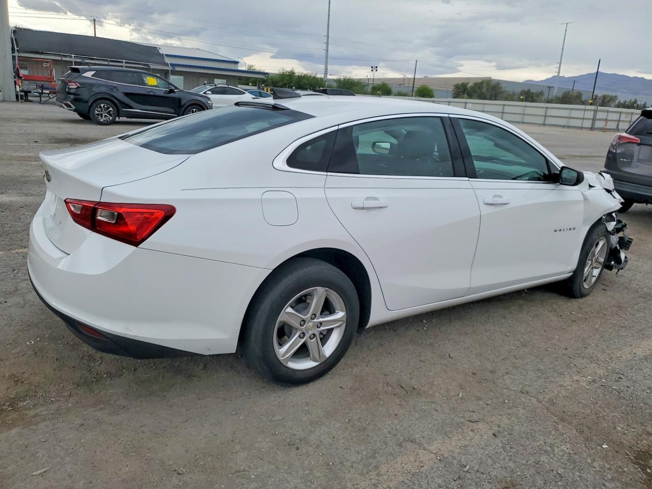 2022 Chevrolet Malibu Ls White vin: 1G1ZB5ST6NF191961