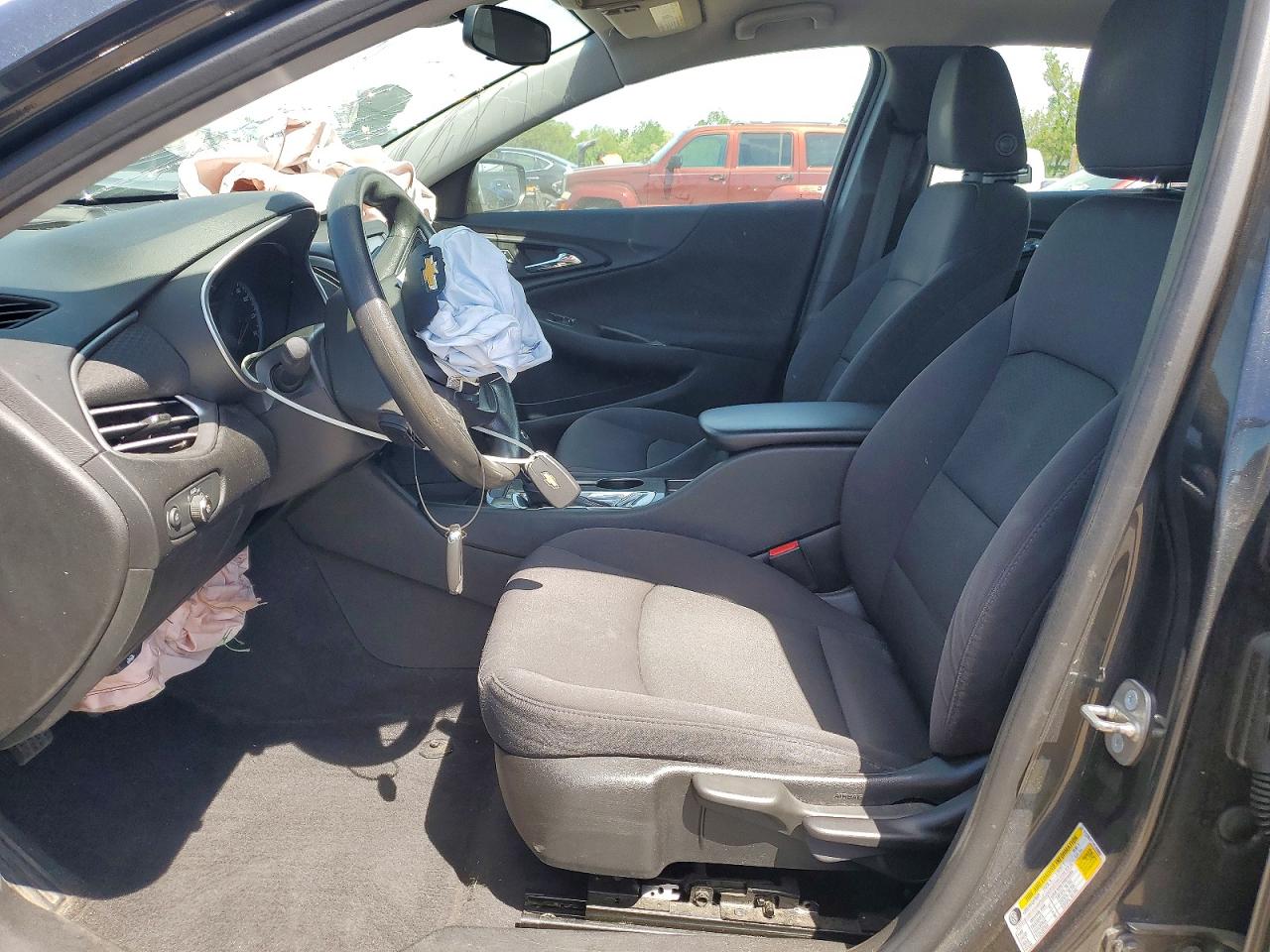 2017 Chevrolet Malibu Ls Gray vin: 1G1ZB5ST7HF269006