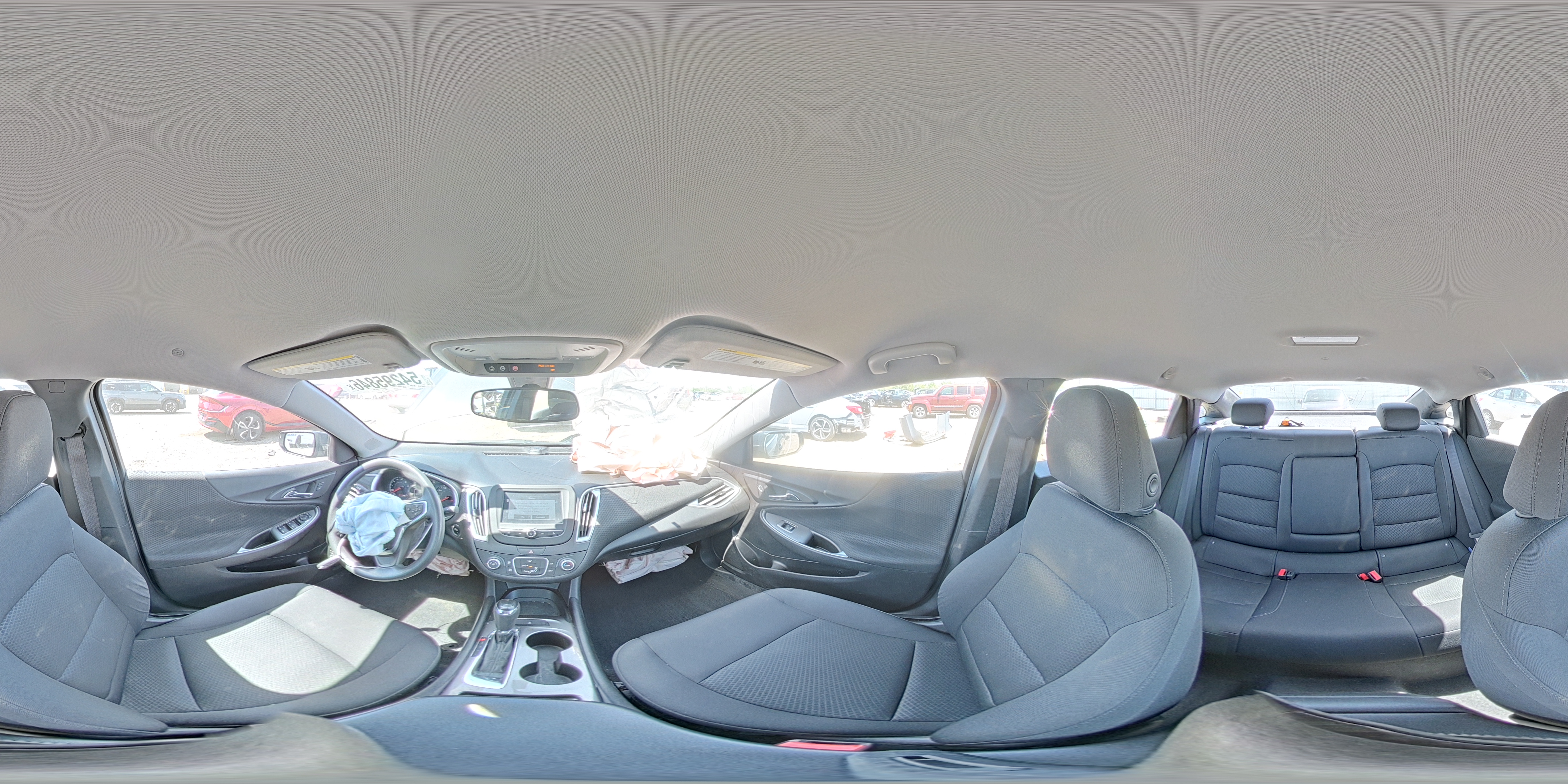 2017 Chevrolet Malibu Ls Gray vin: 1G1ZB5ST7HF269006