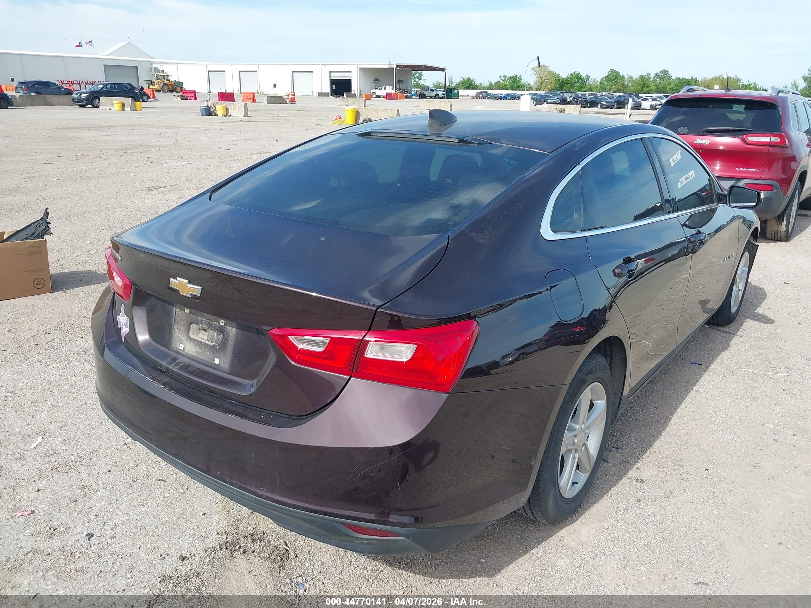 2020 Chevrolet Malibu Fwd Ls Black vin: 1G1ZB5ST7LF048174