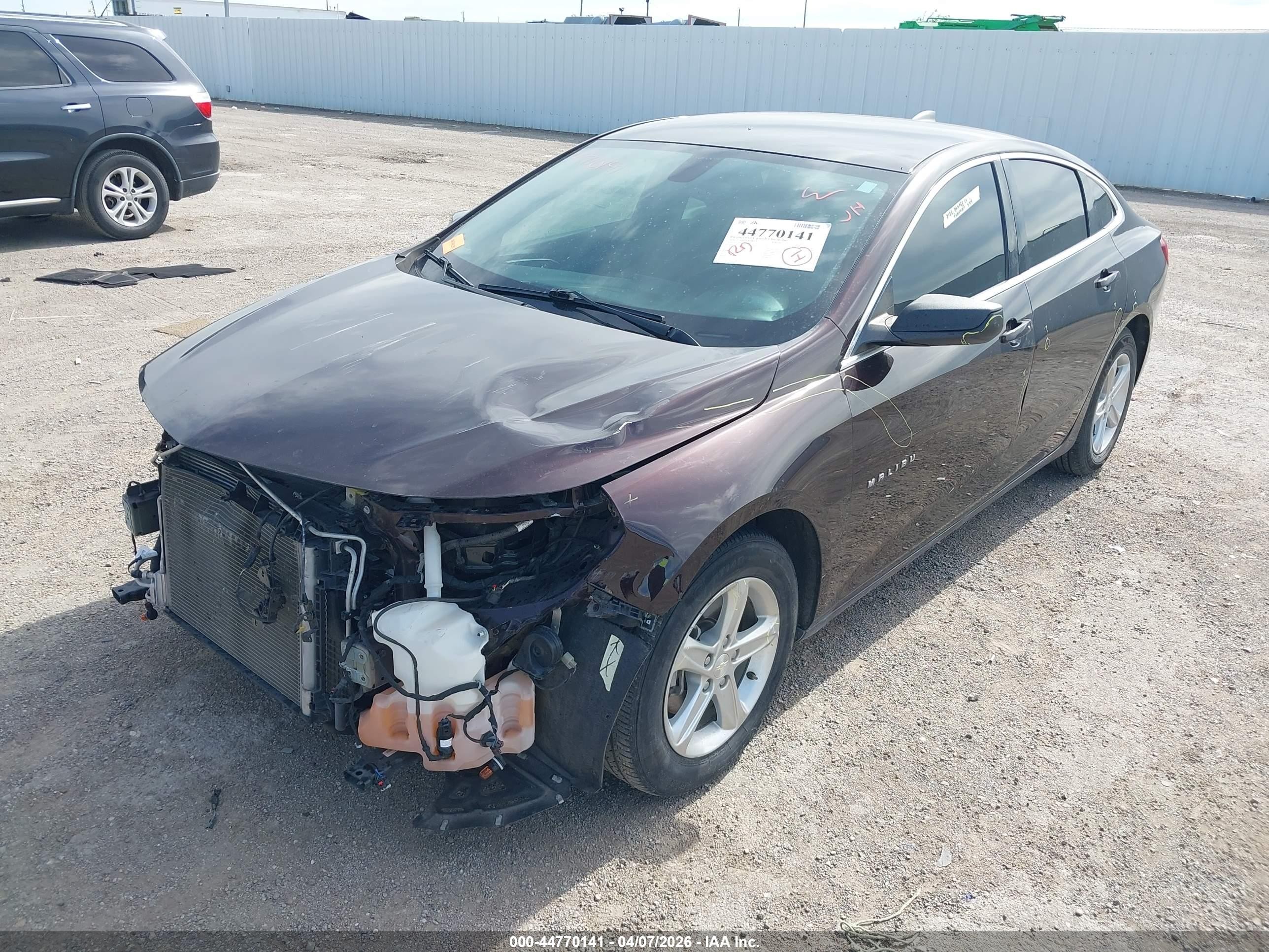 2020 Chevrolet Malibu Fwd Ls Black vin: 1G1ZB5ST7LF048174