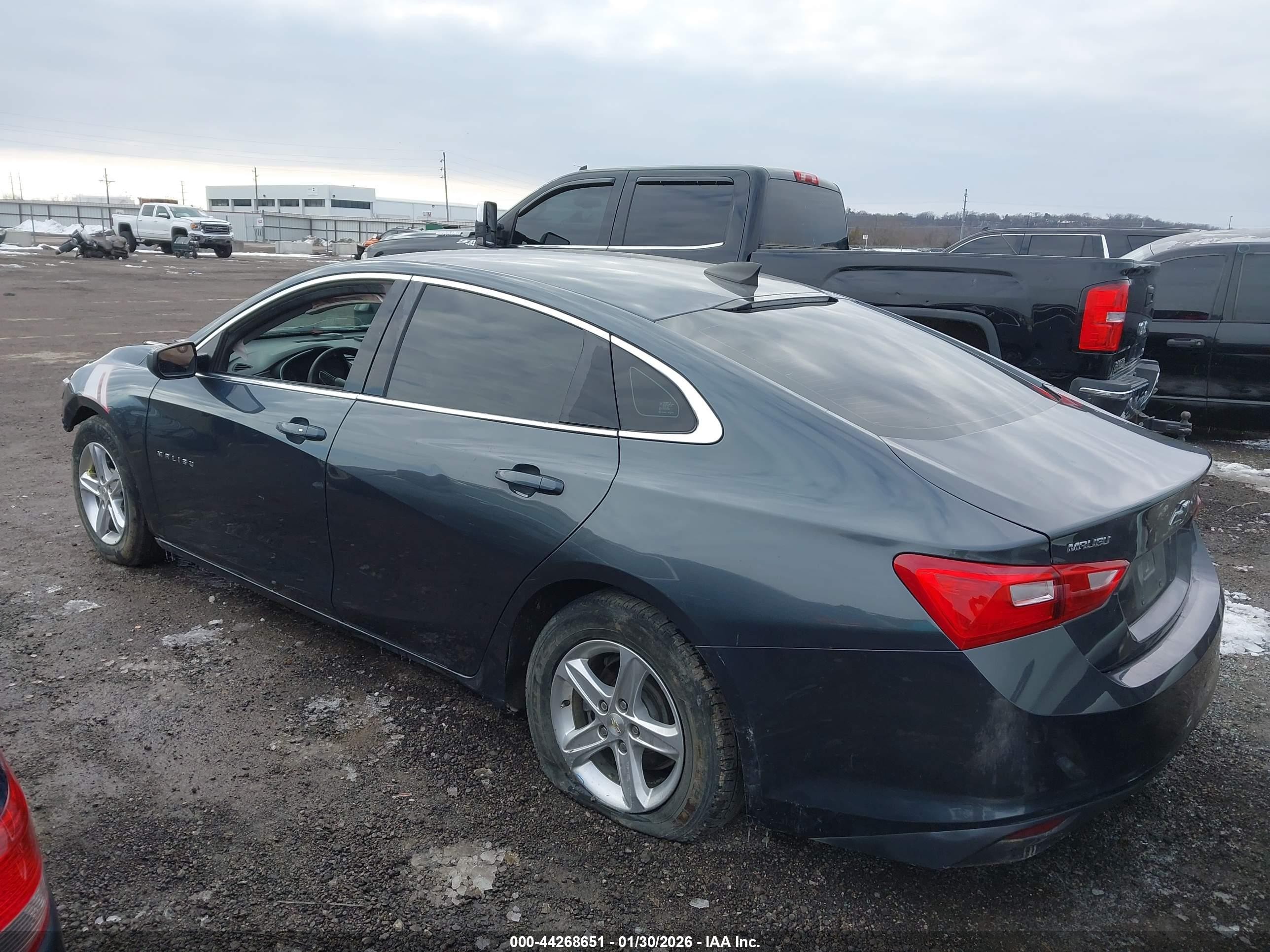 2020 Chevrolet Malibu Fwd Ls Синий vin: 1G1ZB5ST7LF152356
