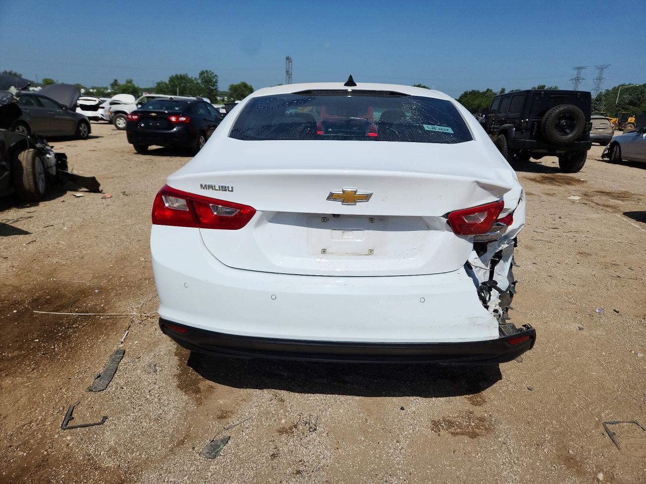 2025 Chevrolet Malibu Ls White vin: 1G1ZB5ST7SF114933