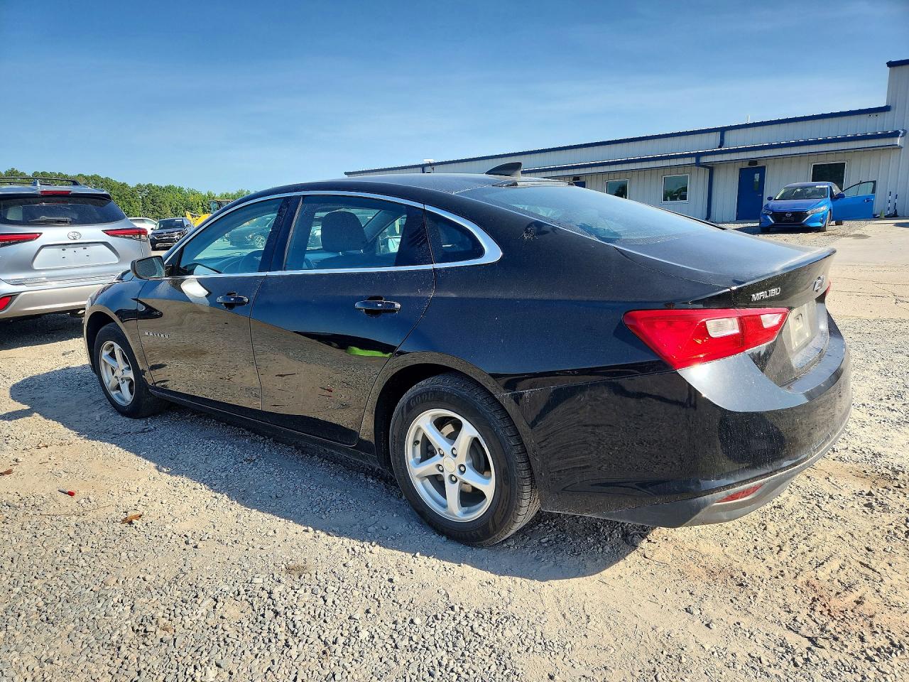 2016 Chevrolet Malibu Ls Black vin: 1G1ZB5ST8GF355410