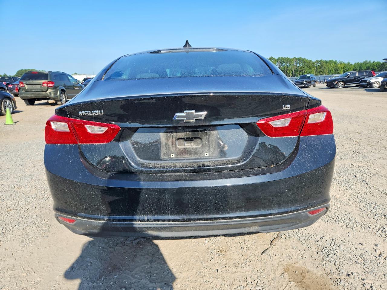 2016 Chevrolet Malibu Ls Black vin: 1G1ZB5ST8GF355410