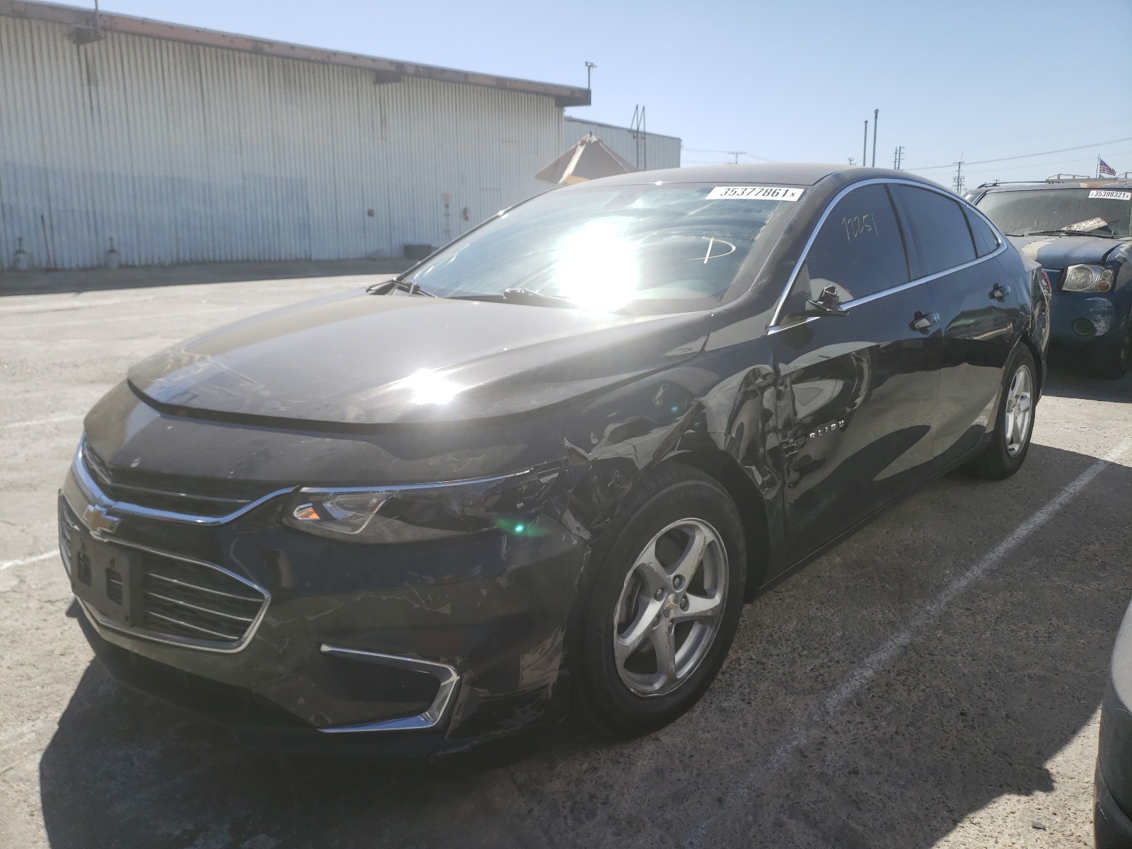 2018 Chevrolet Malibu Ls Black vin: 1G1ZB5ST8JF229586
